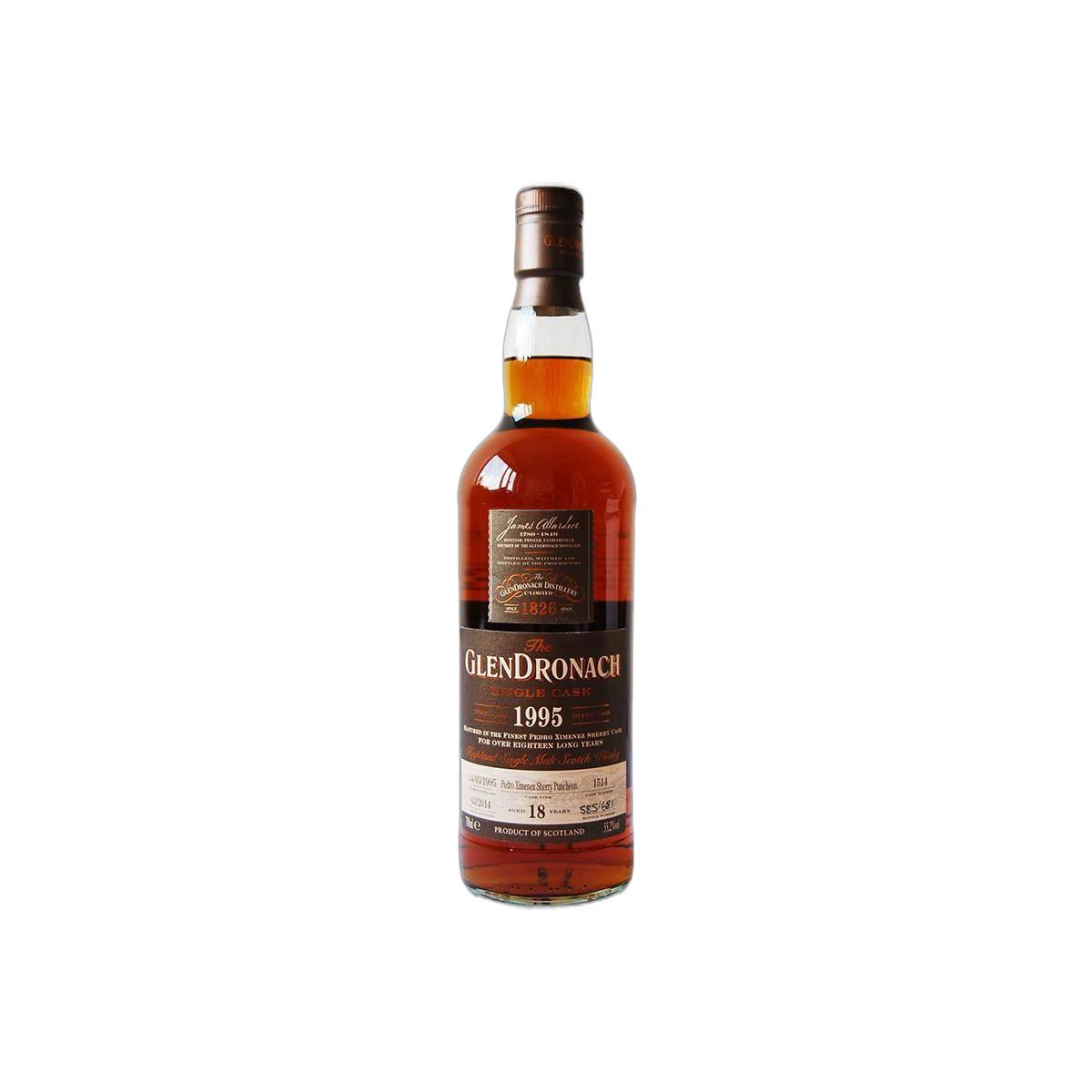 GlenDronach Single Cask 1995 18 Years Single Malt Whisky