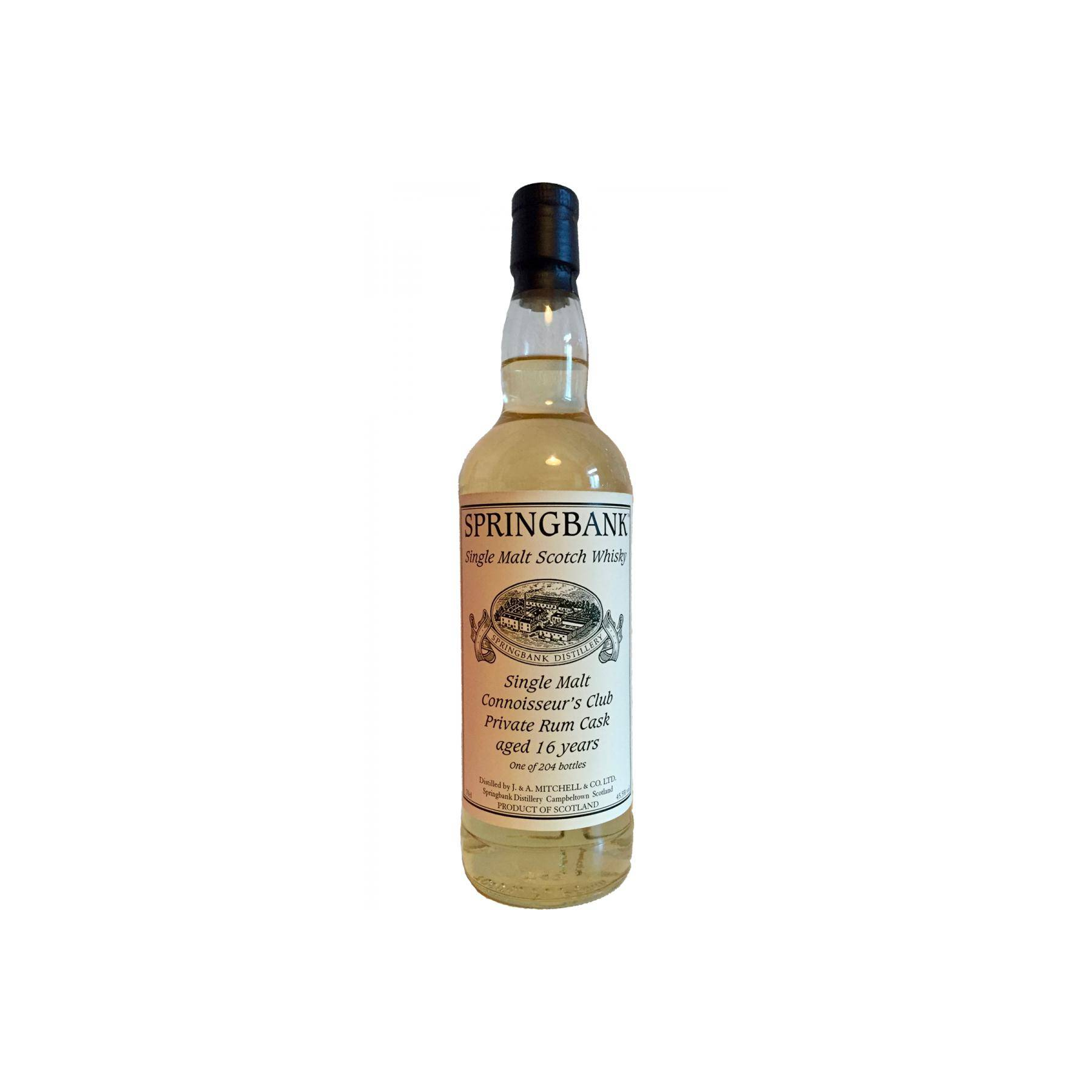 Springbank 16 Years Single Malt Whisky