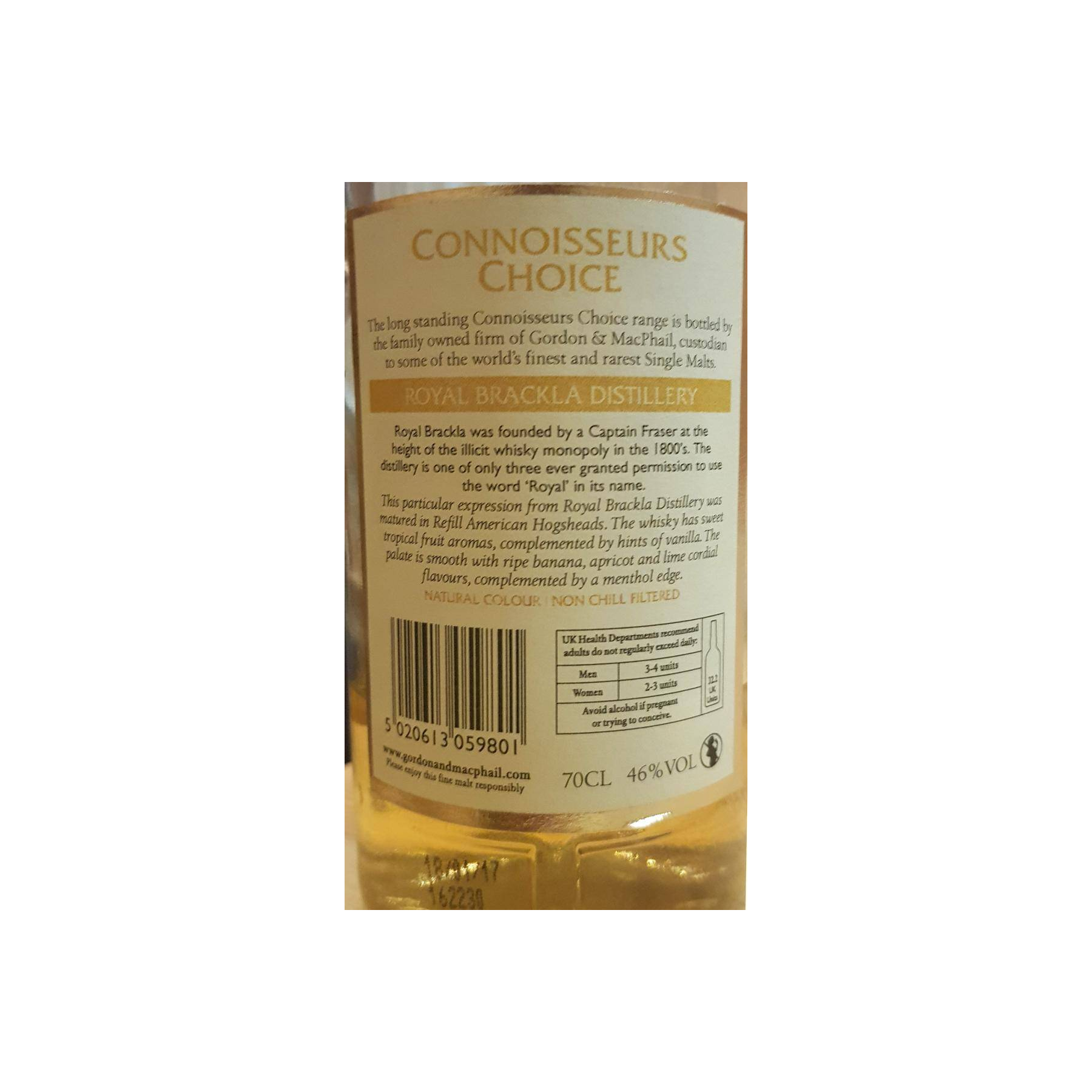 Royal Brackla Connoisseurs Choice 1999 18 Years Single Malt Whisky 2