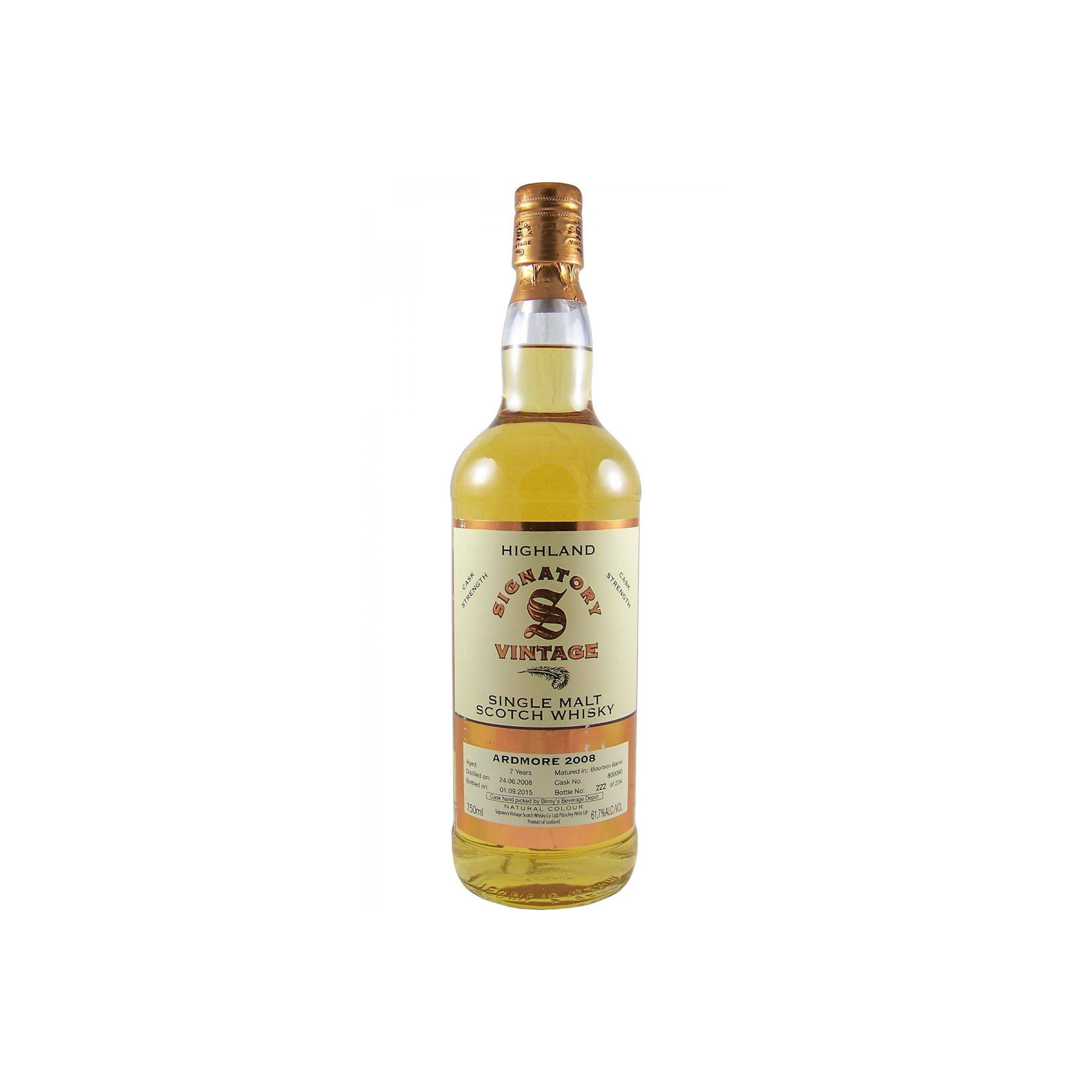 Ardmore 2008 7 Years Single Malt Whisky