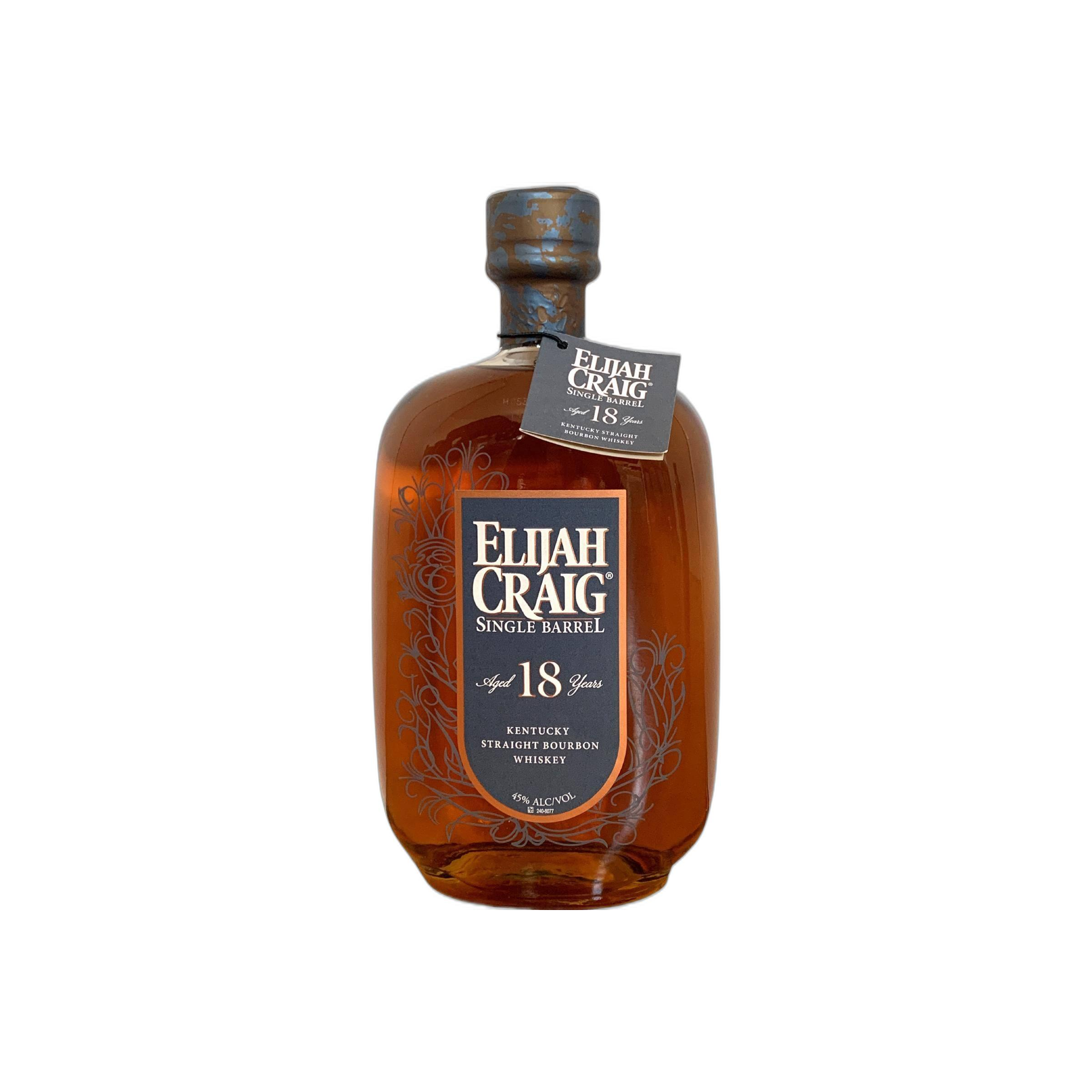 Elijah Craig Single Cask 18 Years Bourbon Whisky