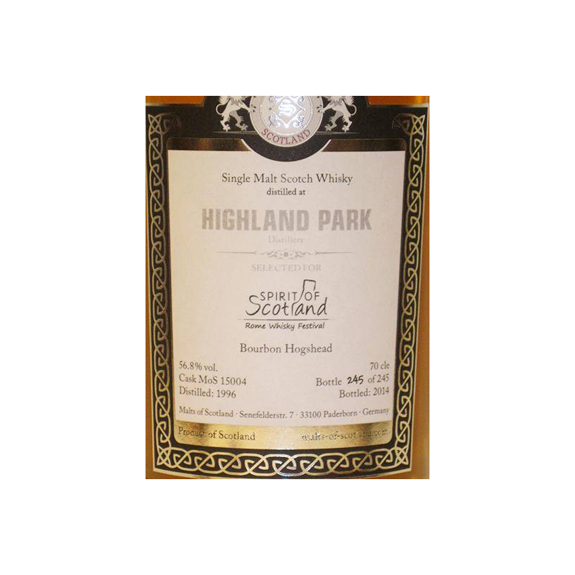 Highland Park 1996 18 Years Single Malt Whisky 2