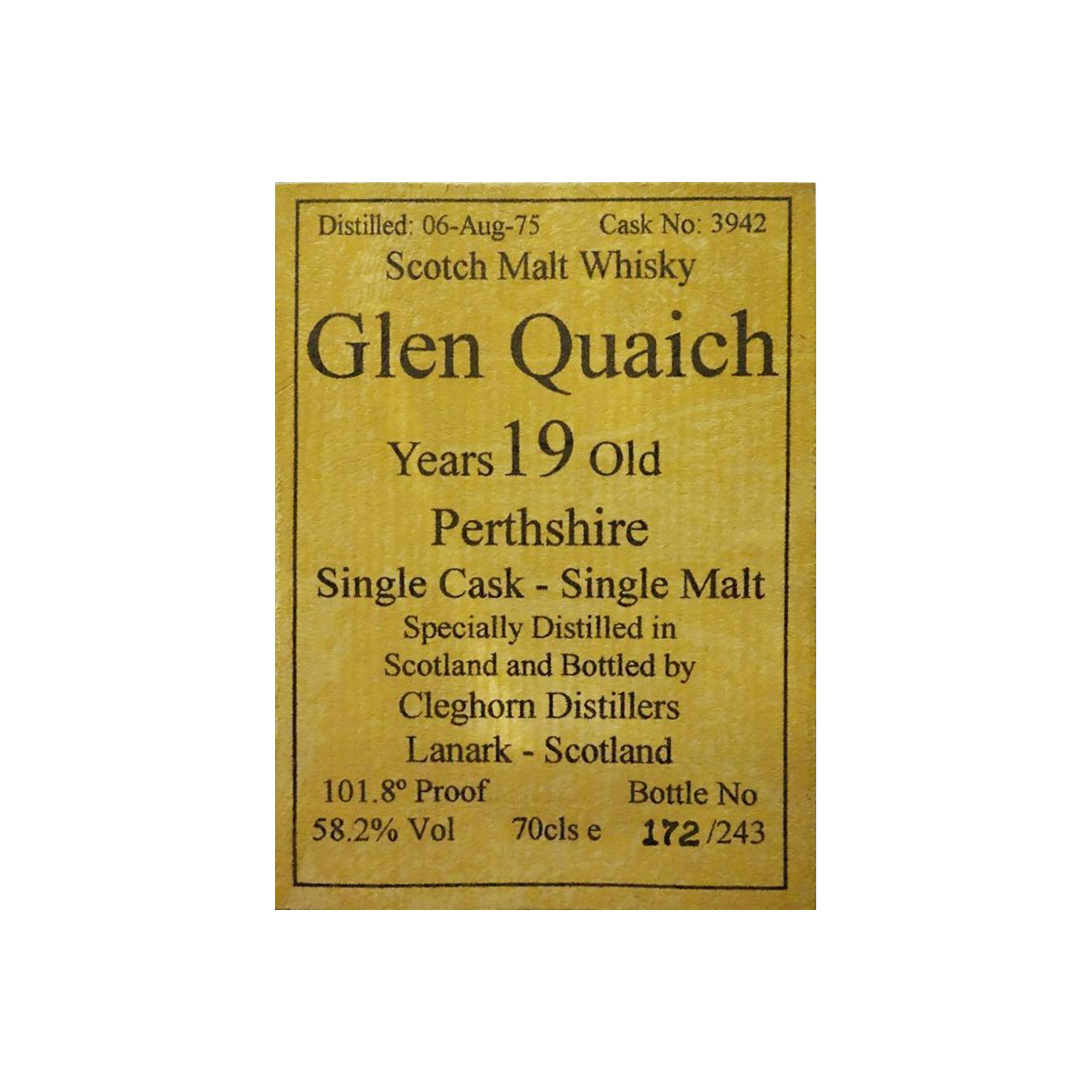 Glen Quaich 1975 ChD