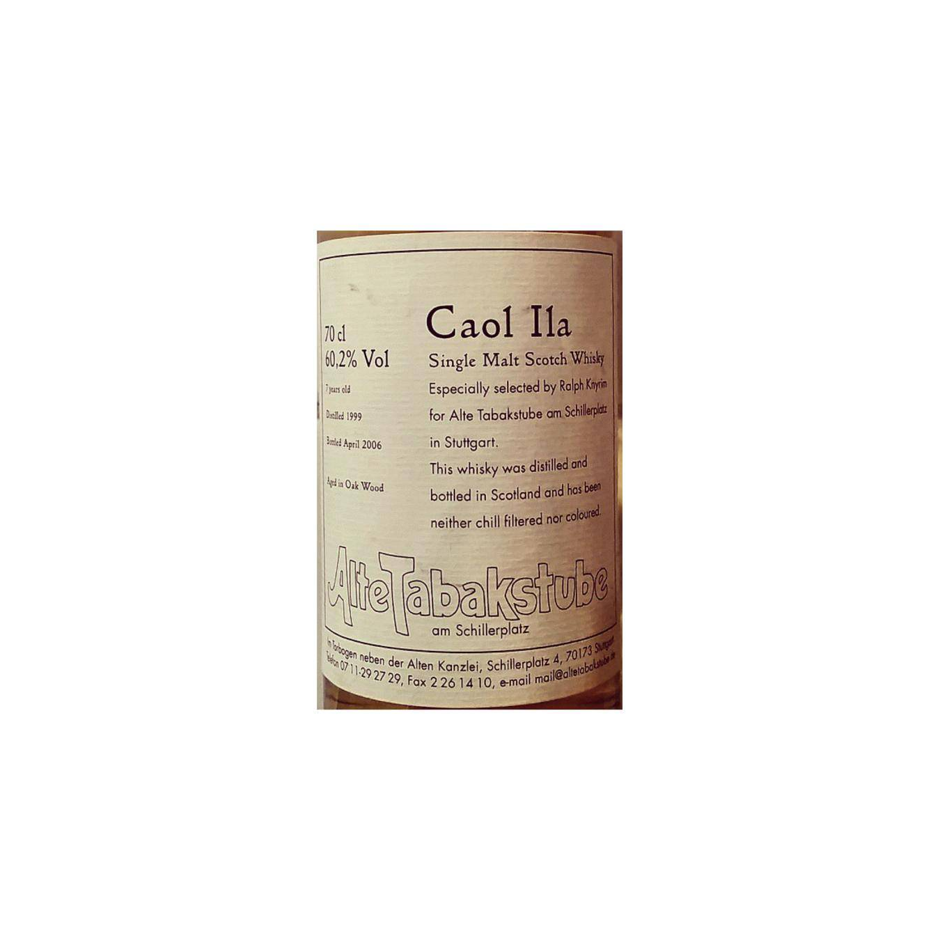 Caol Ila 1999 7 Years Single Malt Whisky