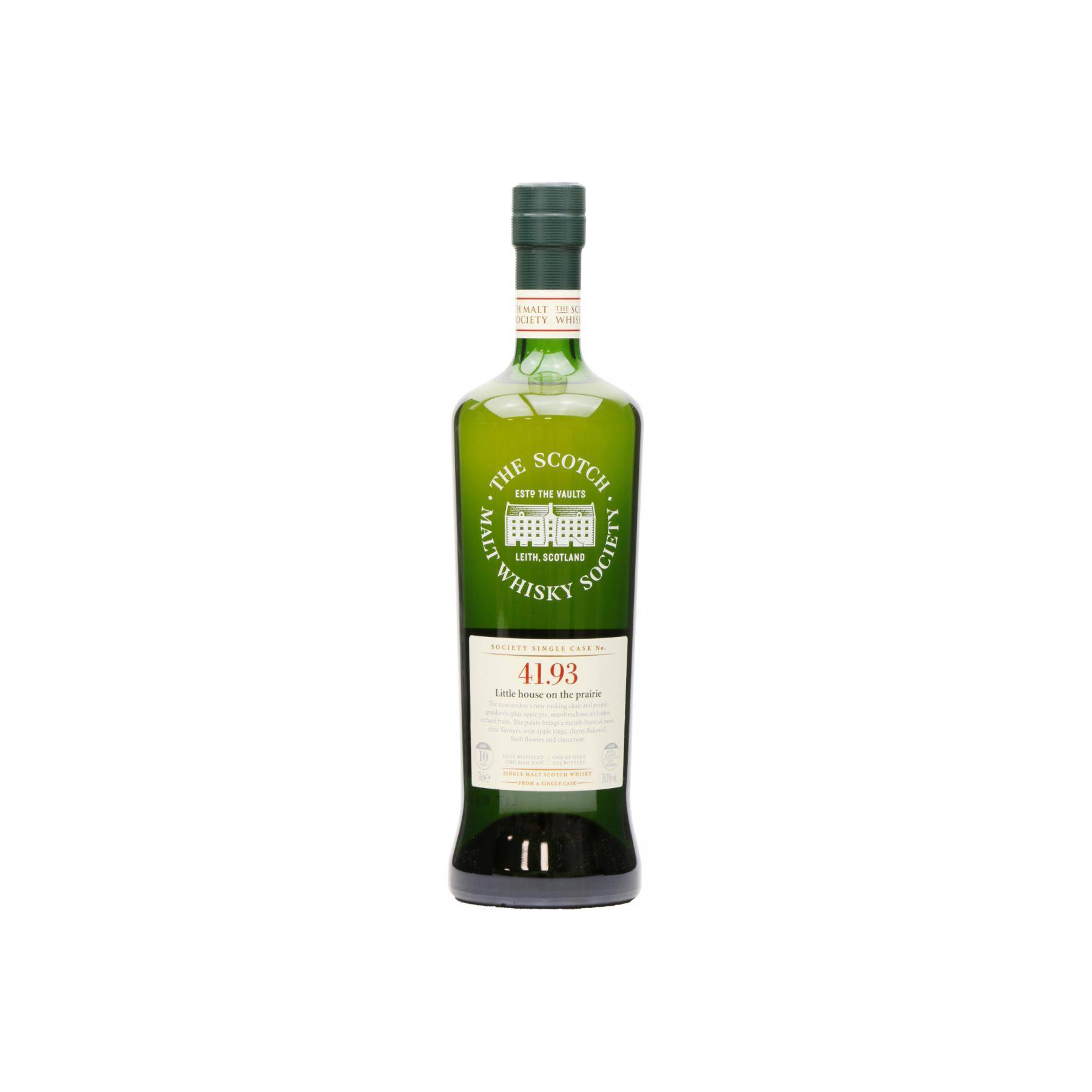 The Scotch Malt Whisky Society 2006 10 Years Single Malt Whisky