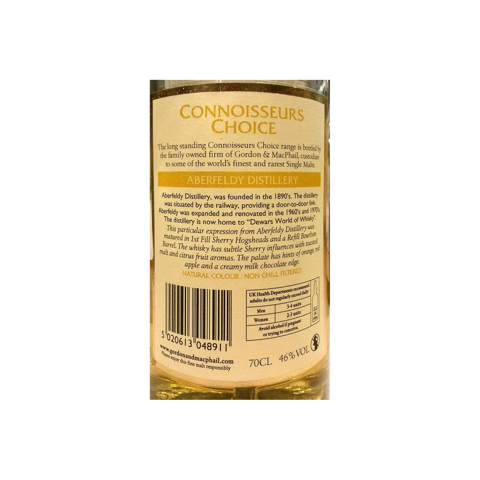 Aberfeldy Connoisseurs Choice 1999 16 Years Single Malt Whisky 3