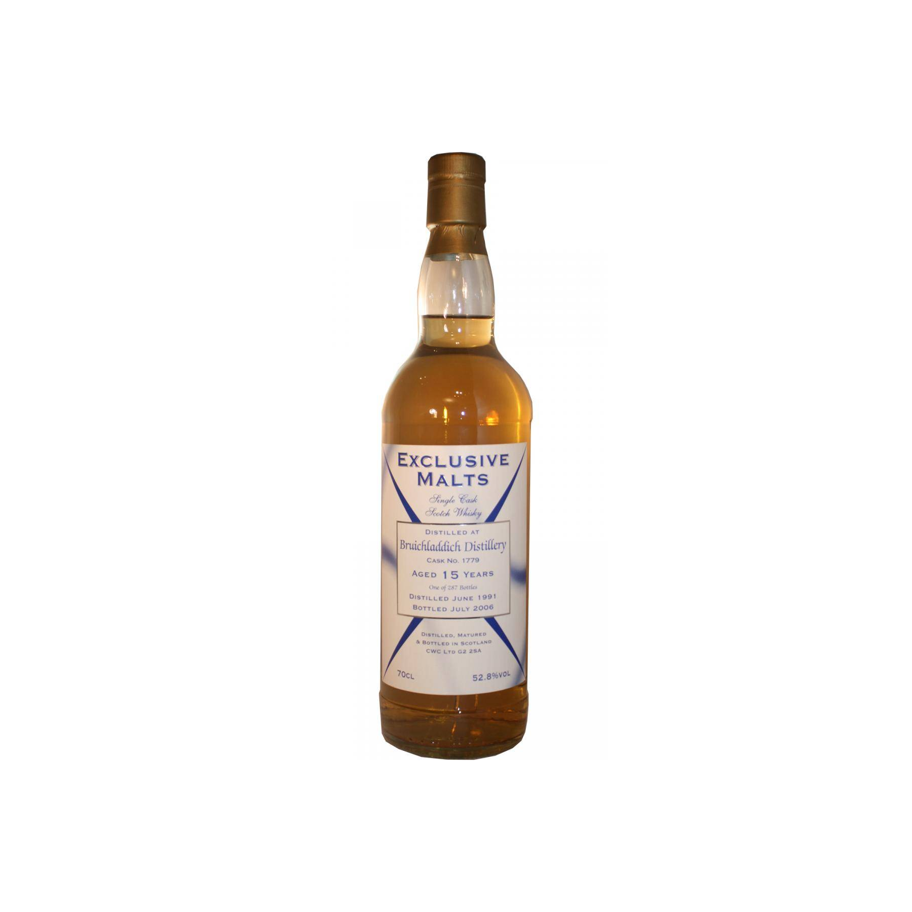 Bruichladdich 1991 15 Years Single Malt Whisky