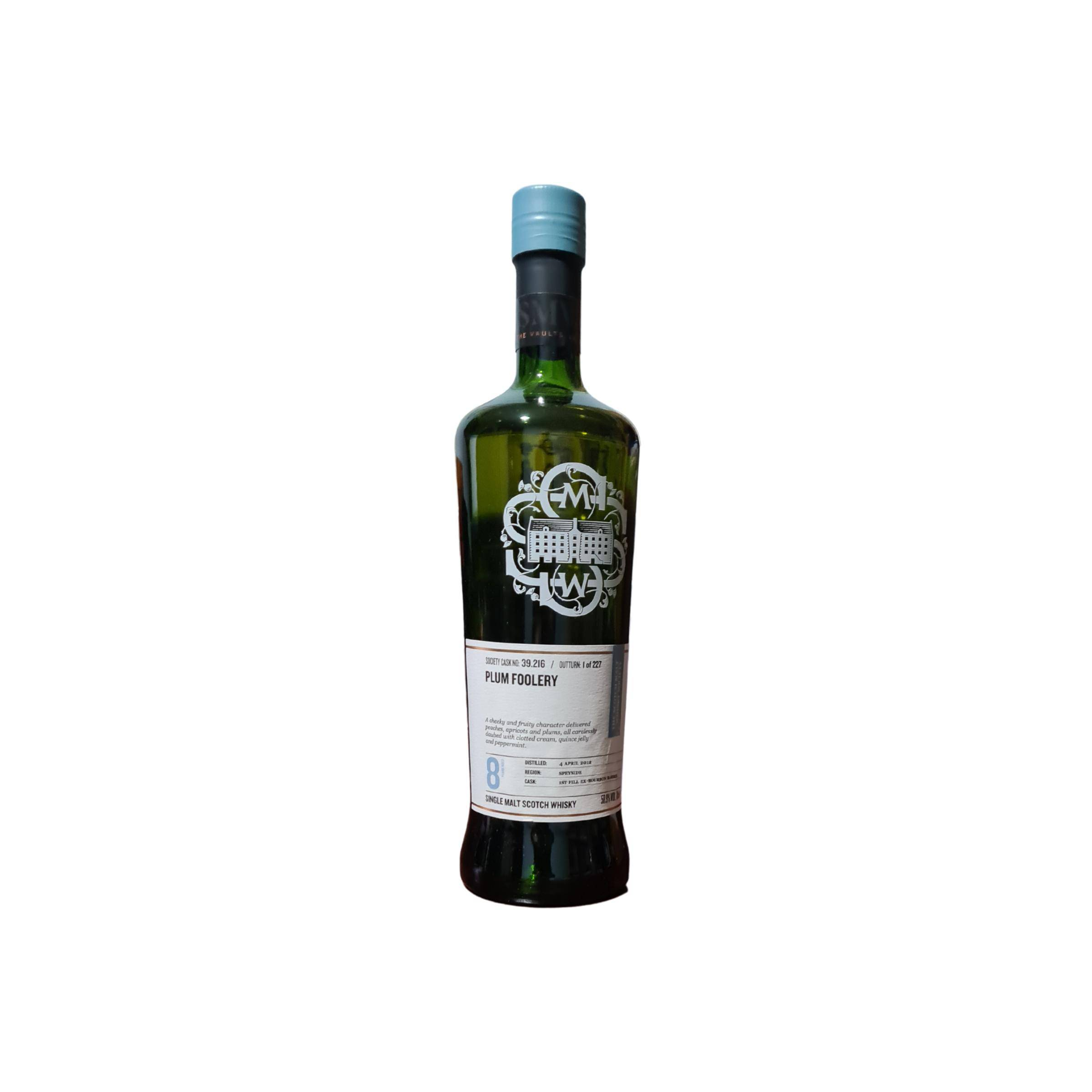The Scotch Malt Whisky Society 2012 8 Years Single Malt Whisky