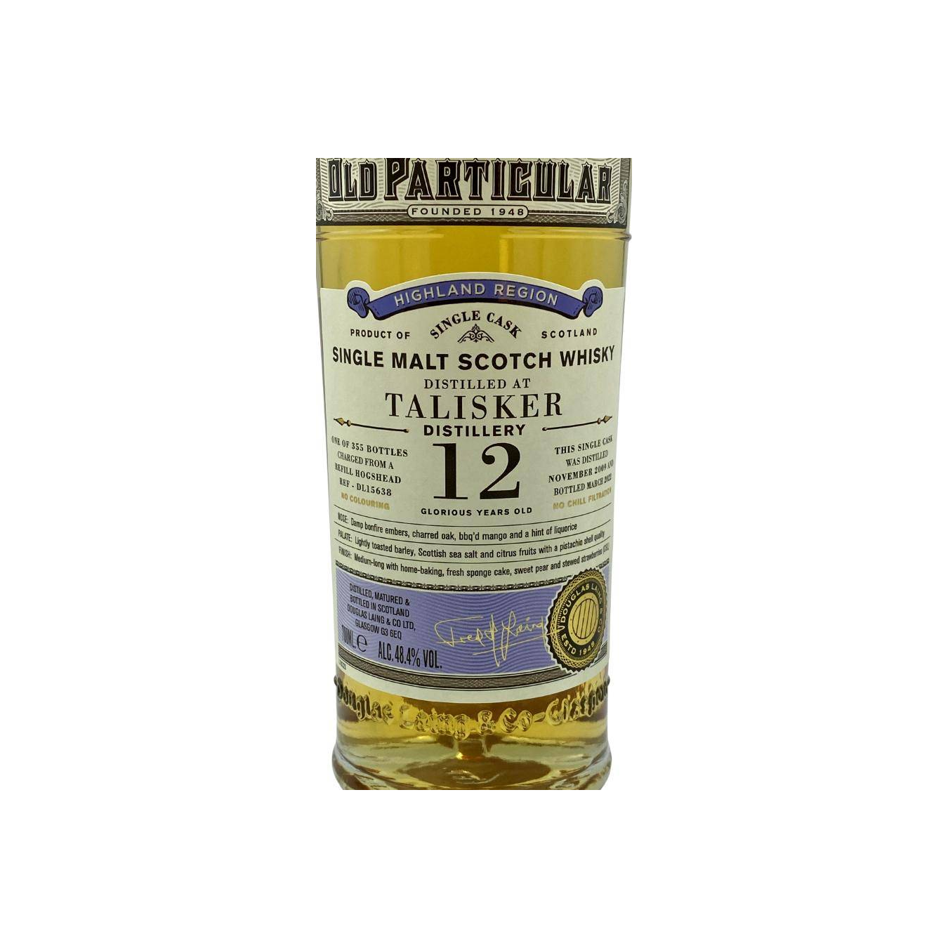 Talisker Old Particular 2009 12 Years Single Malt Whisky 2