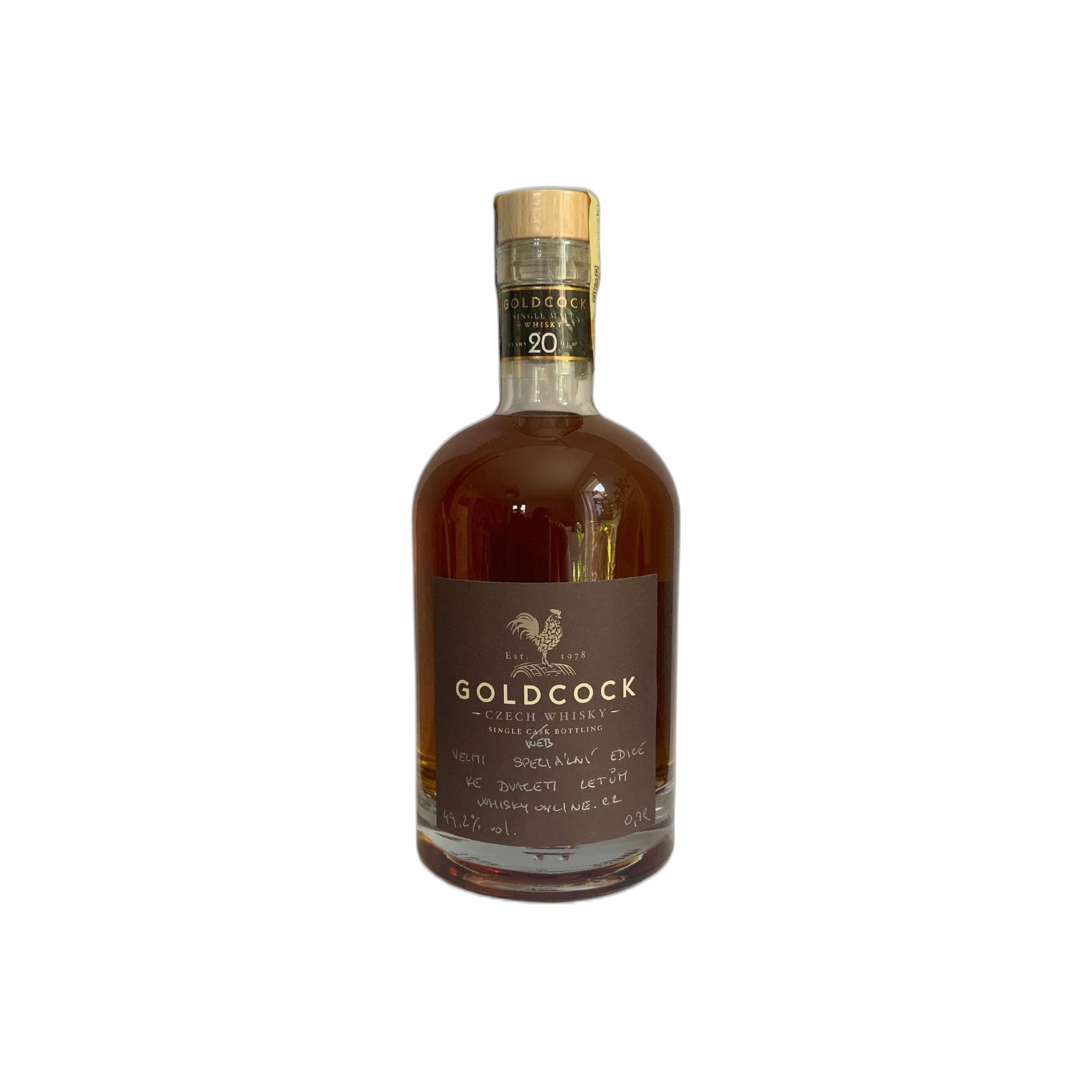 Gold Cock 20 Years Single Malt Whisky
