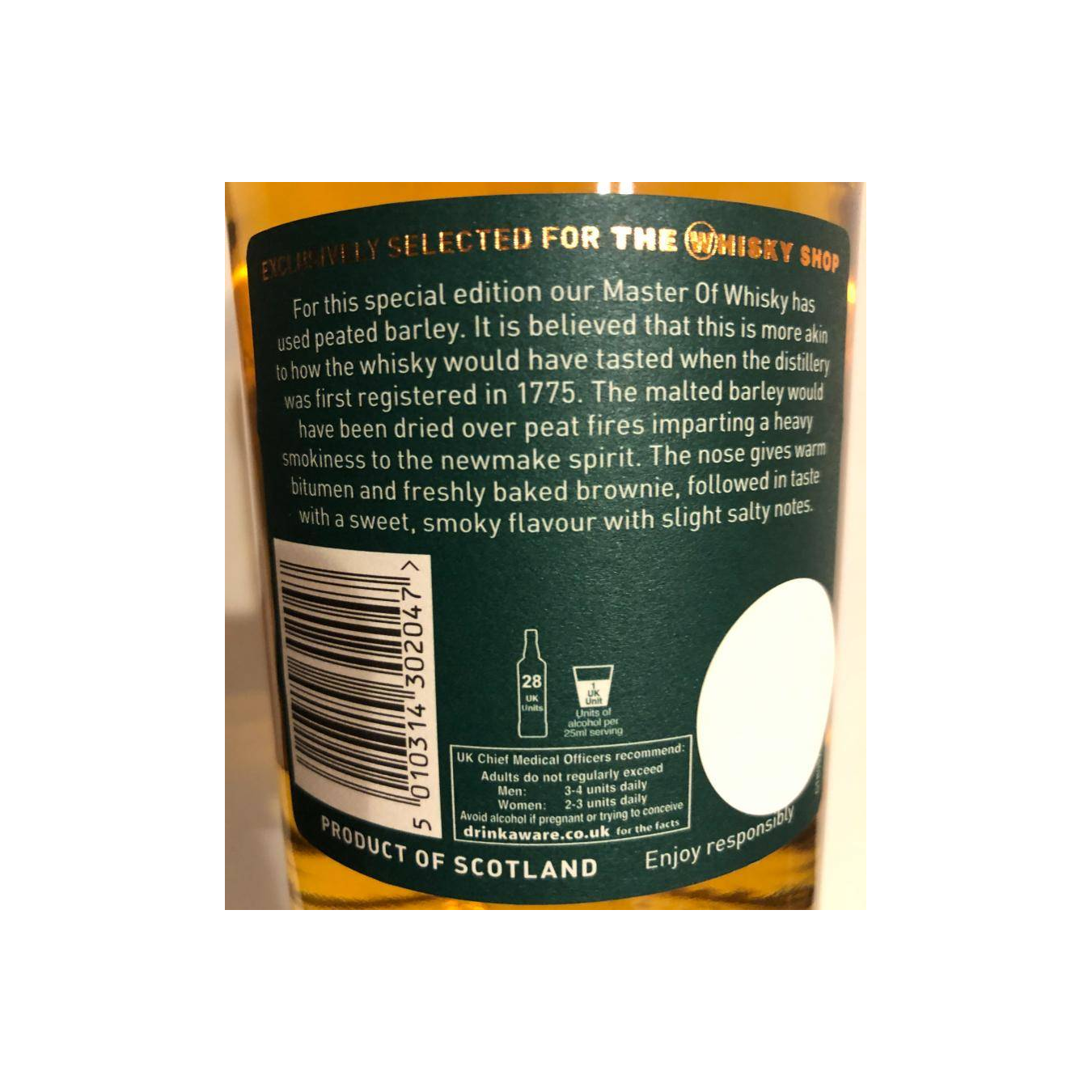 The Glenturret Single Malt Whisky 3