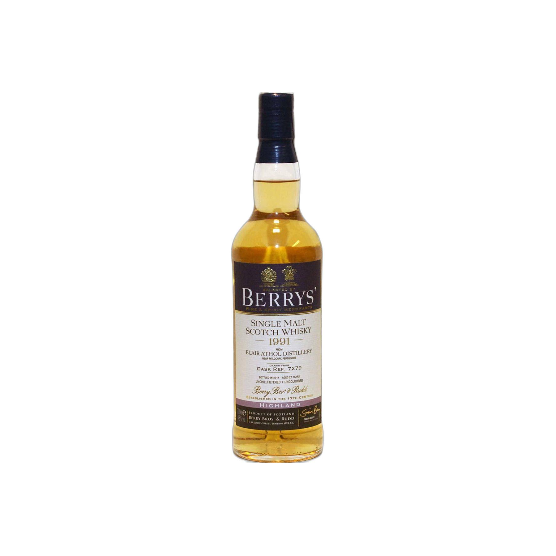 Blair Athol 1991 22 Years Single Malt Whisky 2