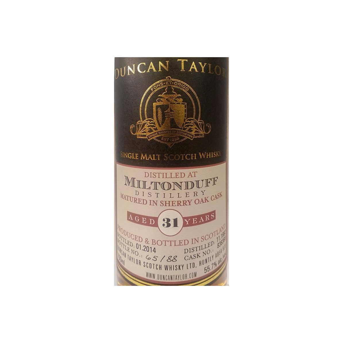 Miltonduff 1982 31 Years Single Malt Whisky 3