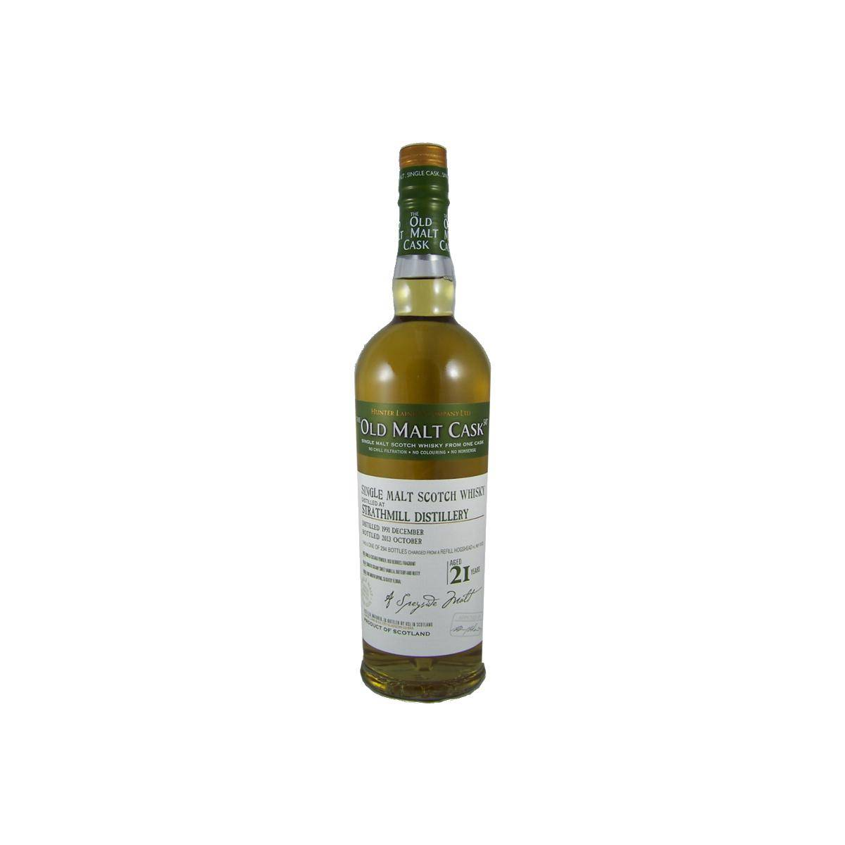 Strathmill Old Malt Cask 1991 21 Years Single Malt Whisky