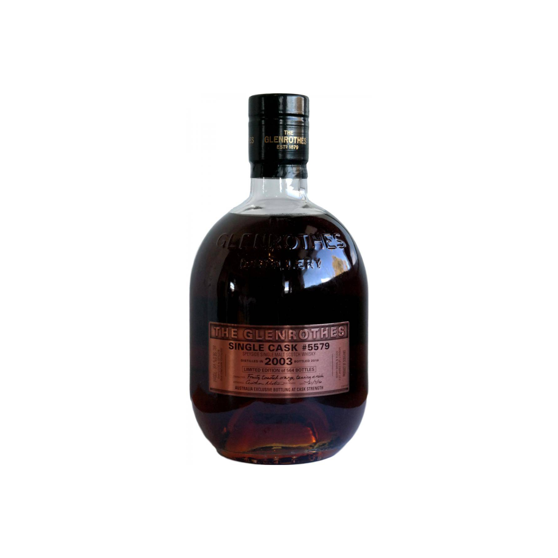 The Glenrothes Single Cask 2003 13 Years Single Malt Whisky