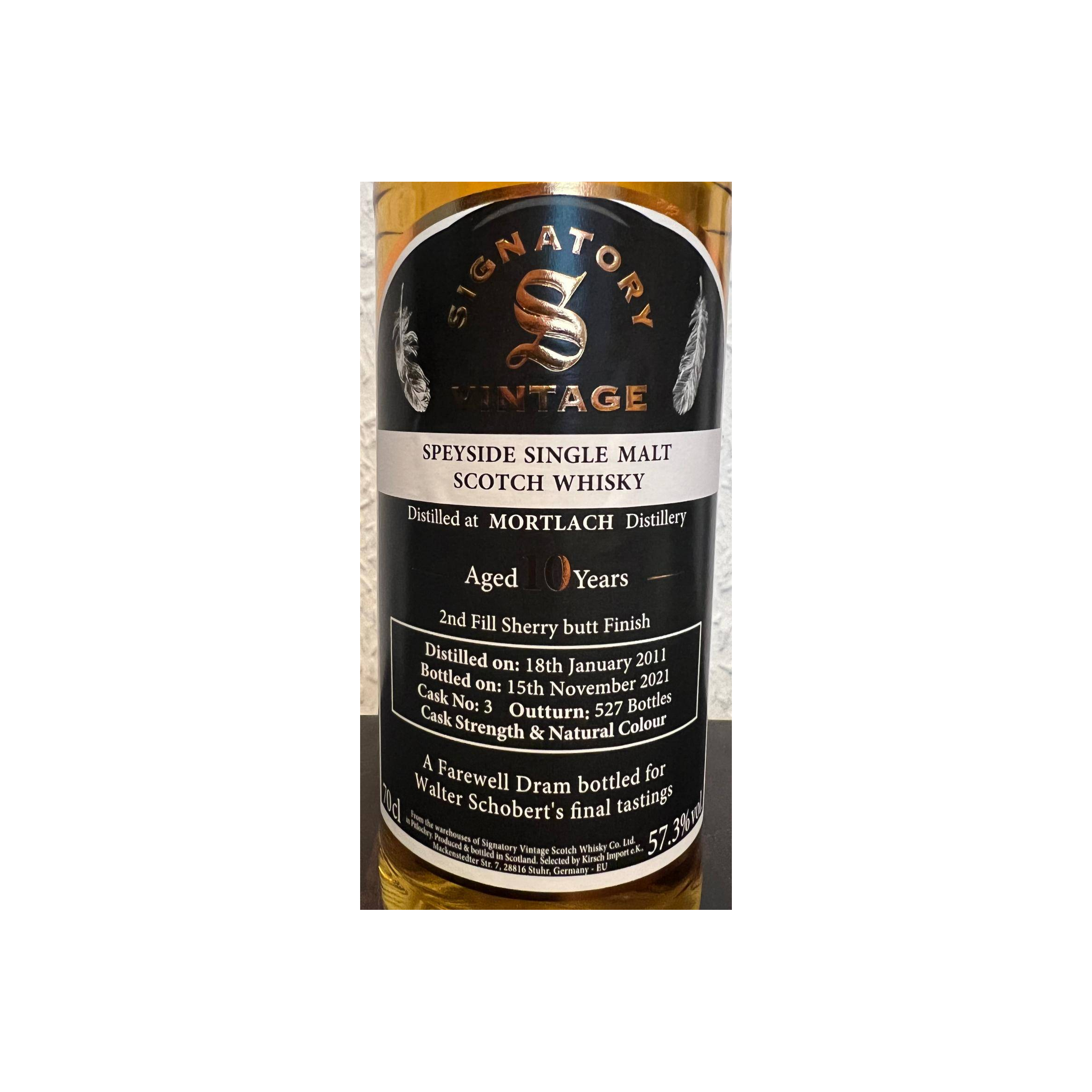 Mortlach 2011 10 Years Single Malt Whisky 2