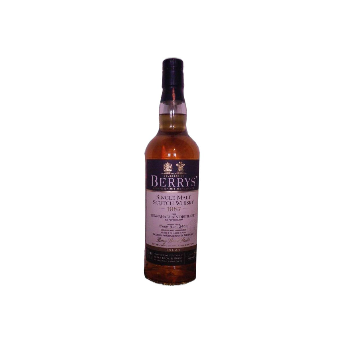Bunnahabhain 1987 26 Years Single Malt Whisky