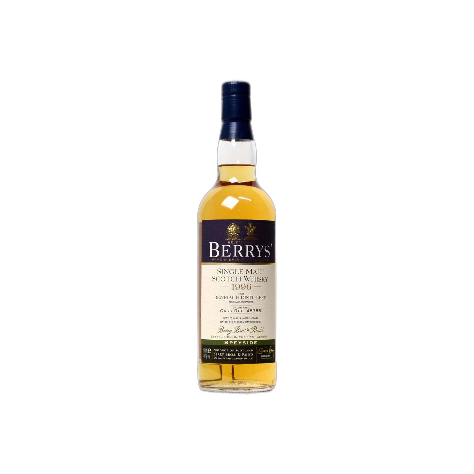 BenRiach 1996 18 Years Single Malt Whisky