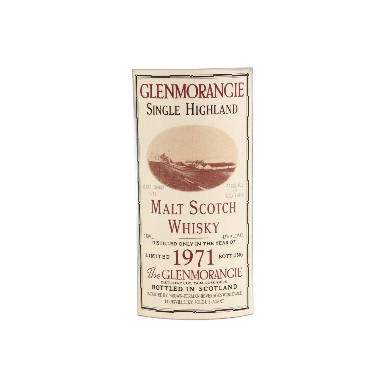 Glenmorangie 1971 22 Years Single Malt Whisky 2
