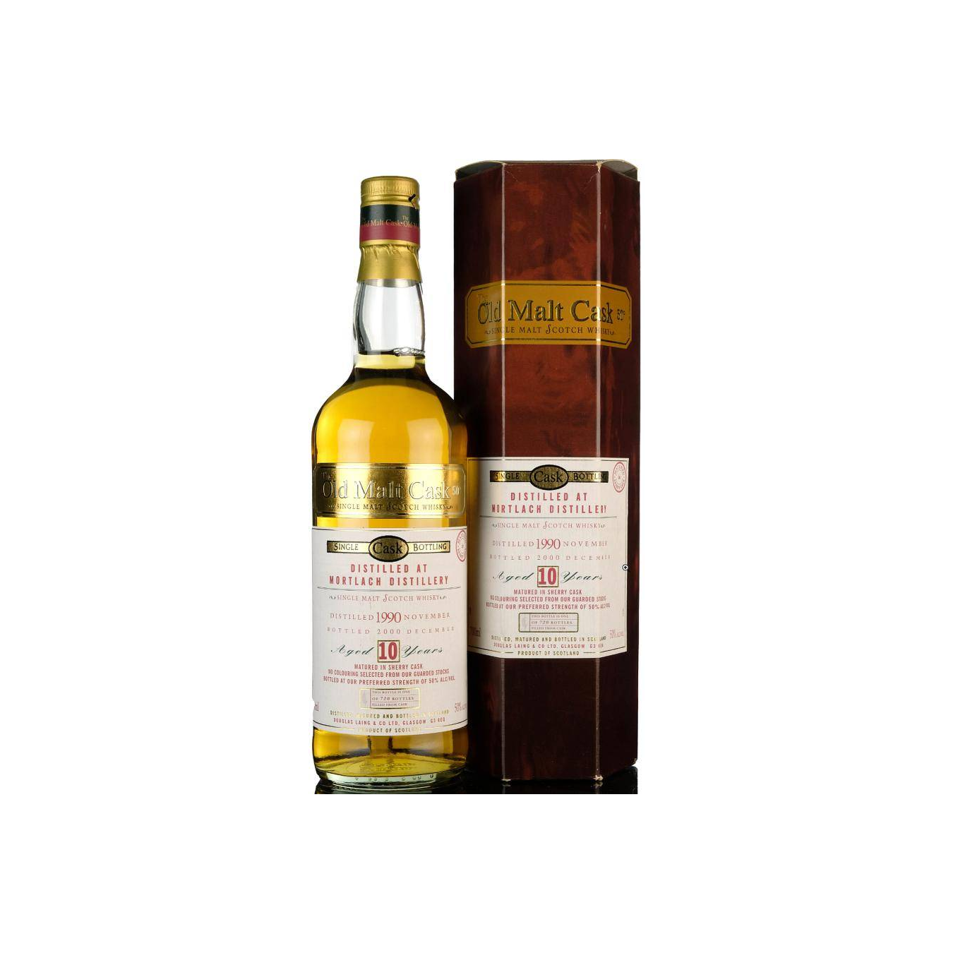 Mortlach Old Malt Cask 1990 10 Years Single Malt Whisky