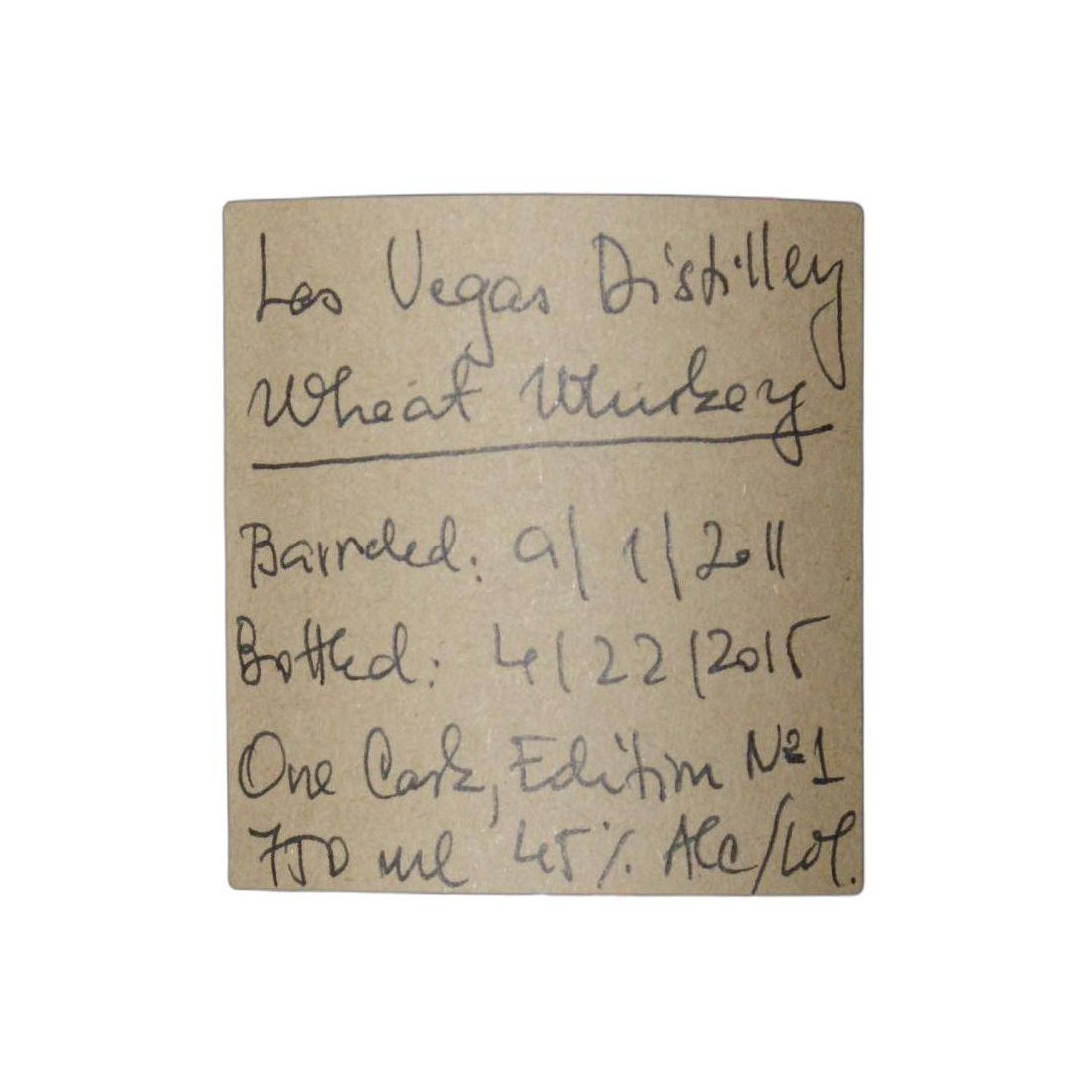 Vega 2011 3 Years Wheat whisky