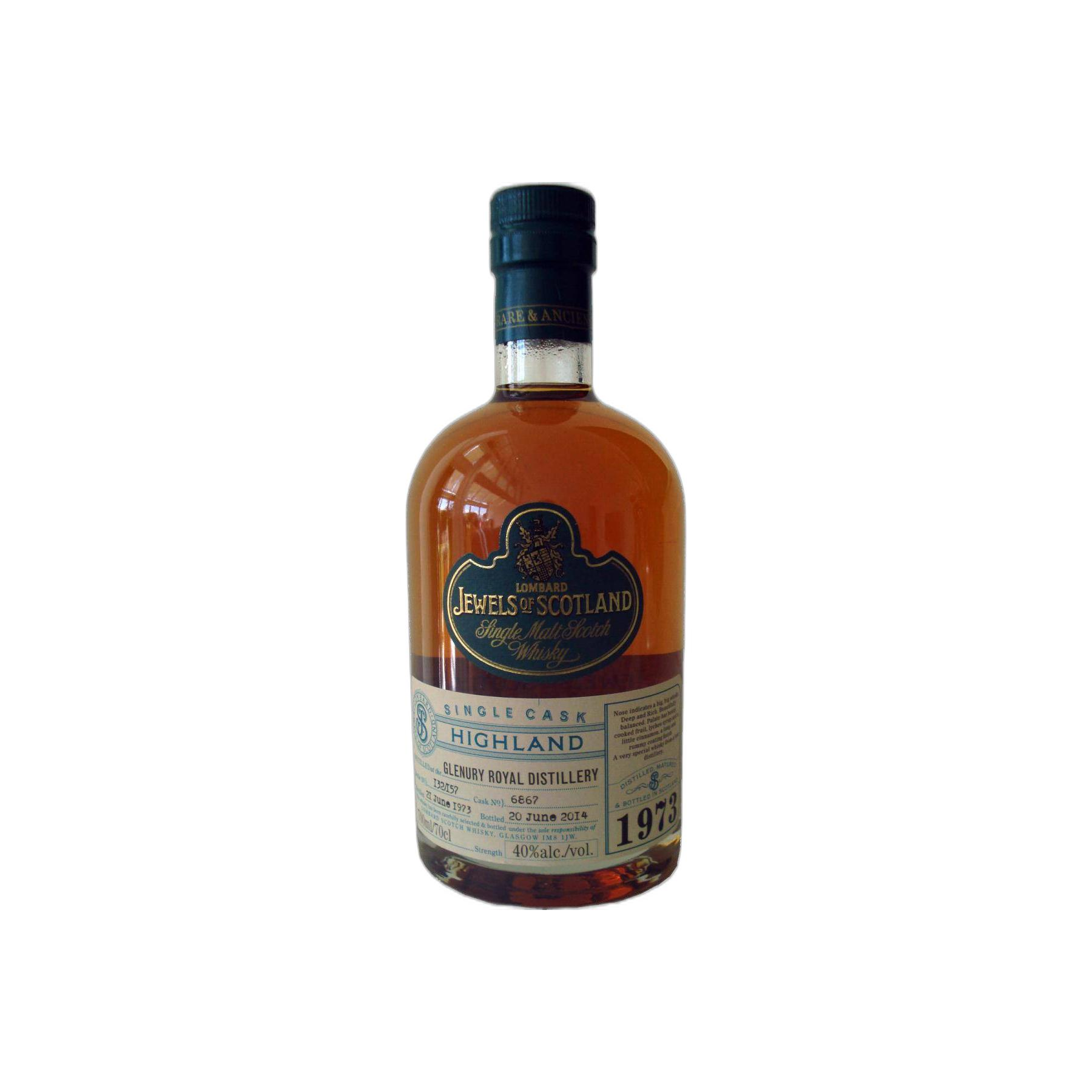Glenury Royal 1973 40 Years Single Malt Whisky
