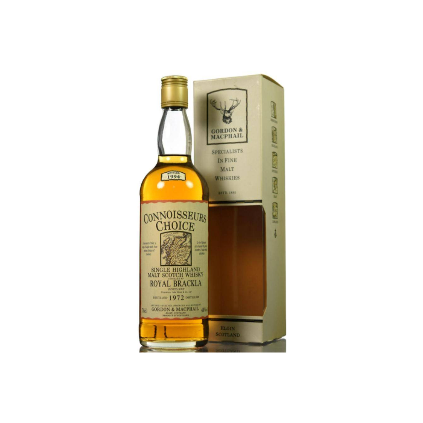 Royal Brackla Connoisseurs Choice 1972 22 Years Single Malt Whisky