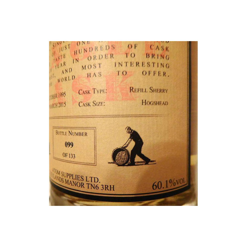 Fettercairn Single Cask 1995 19 Years Single Malt Whisky 3