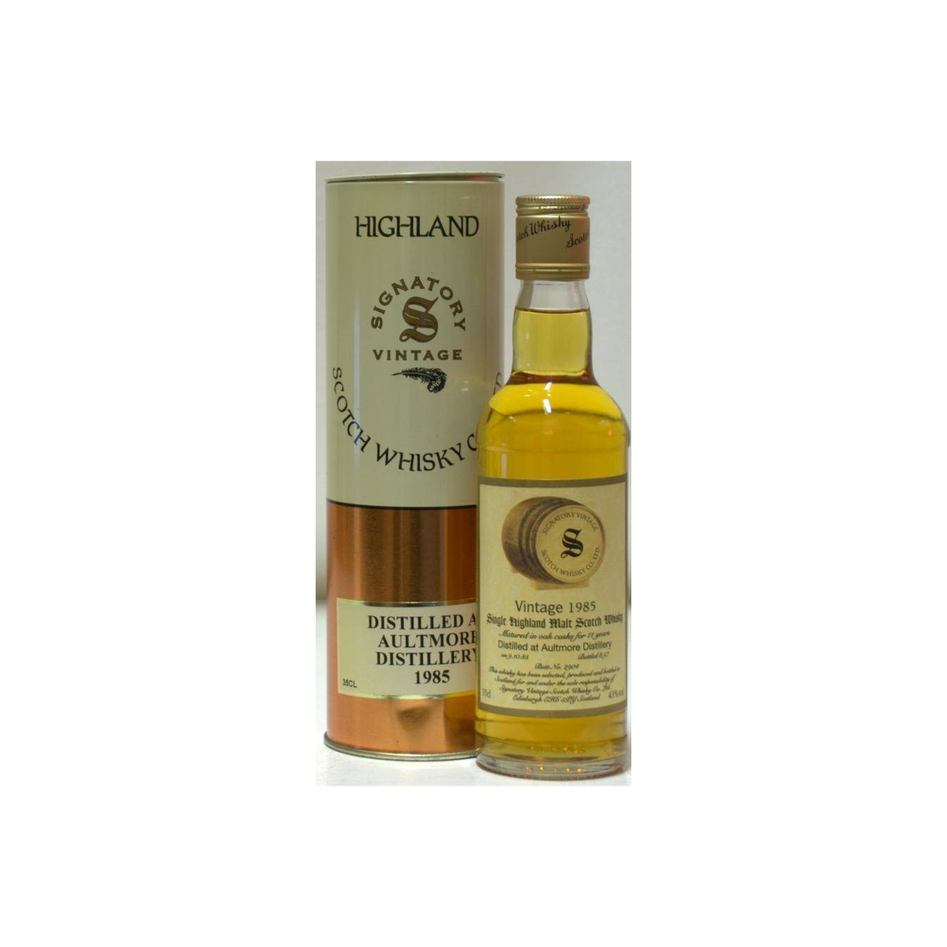 Aultmore Vintage Collection 1985 11 Years Single Malt Whisky