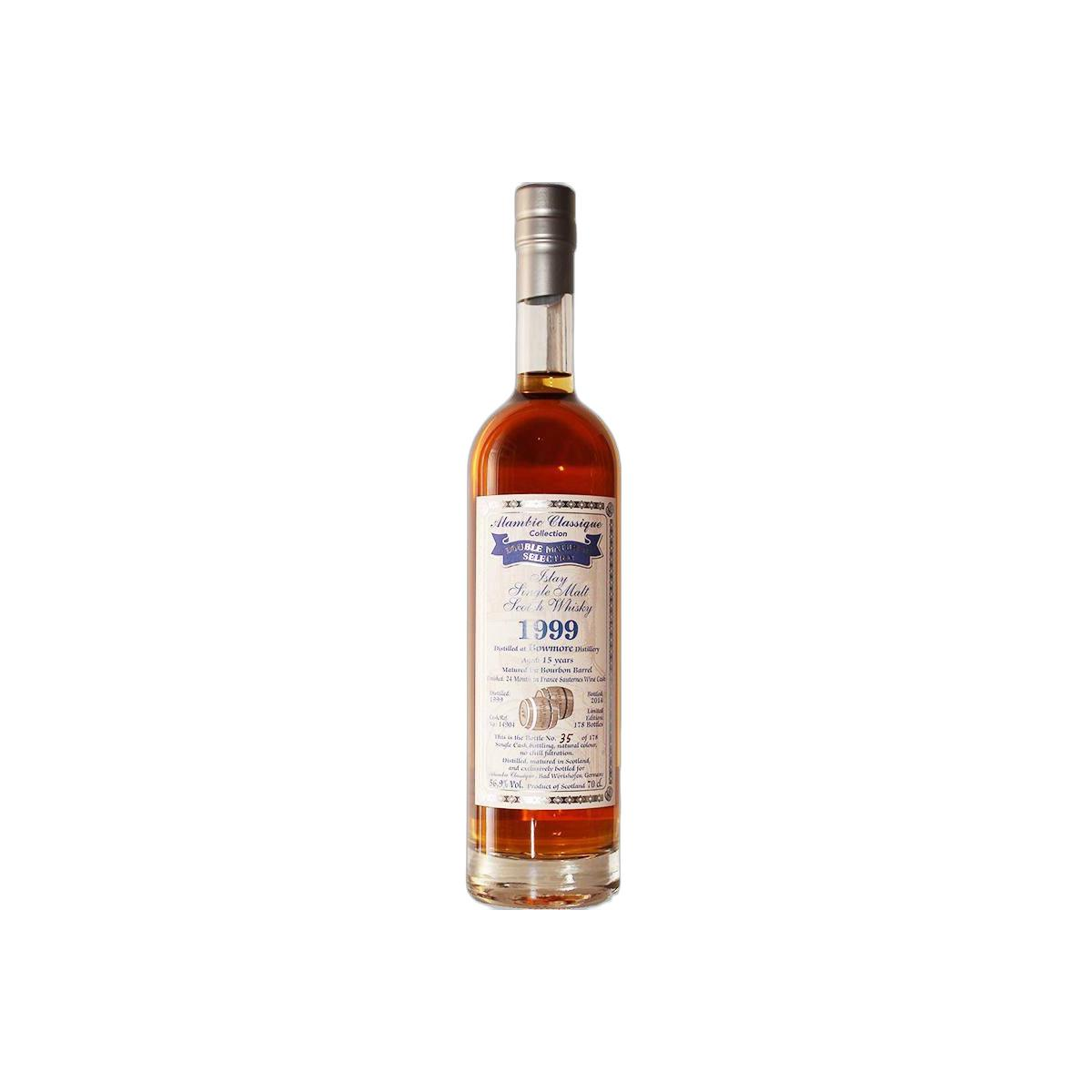 Bowmore 1999 15 Years Single Malt Whisky