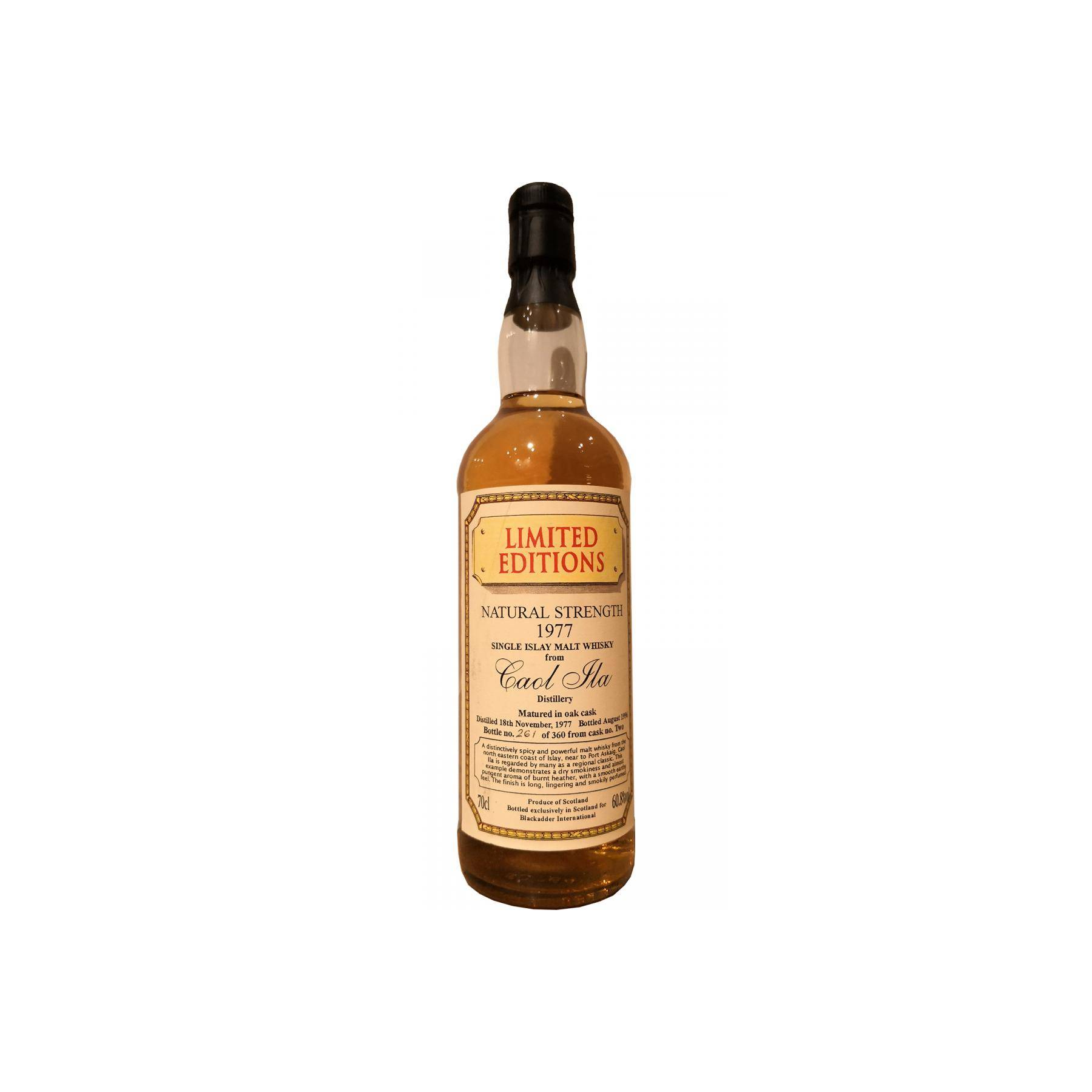 Caol Ila 1977 19 Years Single Malt Whisky