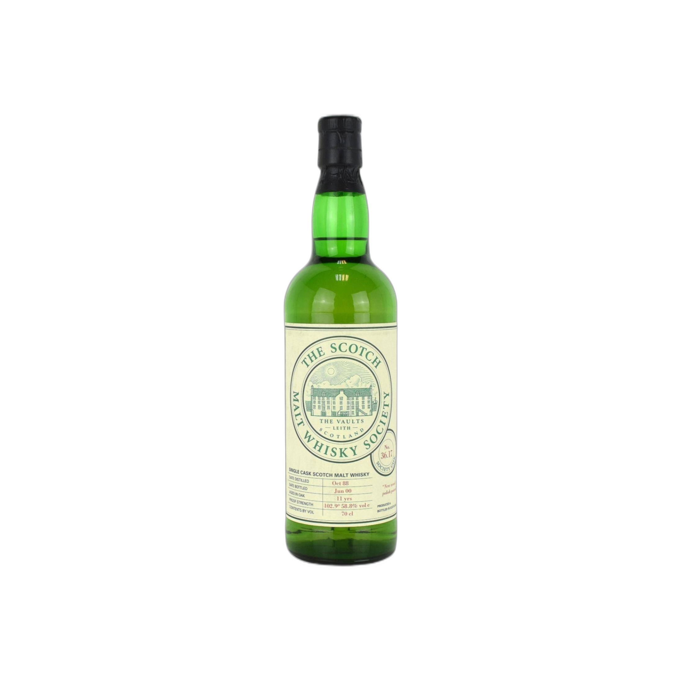The Scotch Malt Whisky Society 1988 11 Years Single Malt Whisky