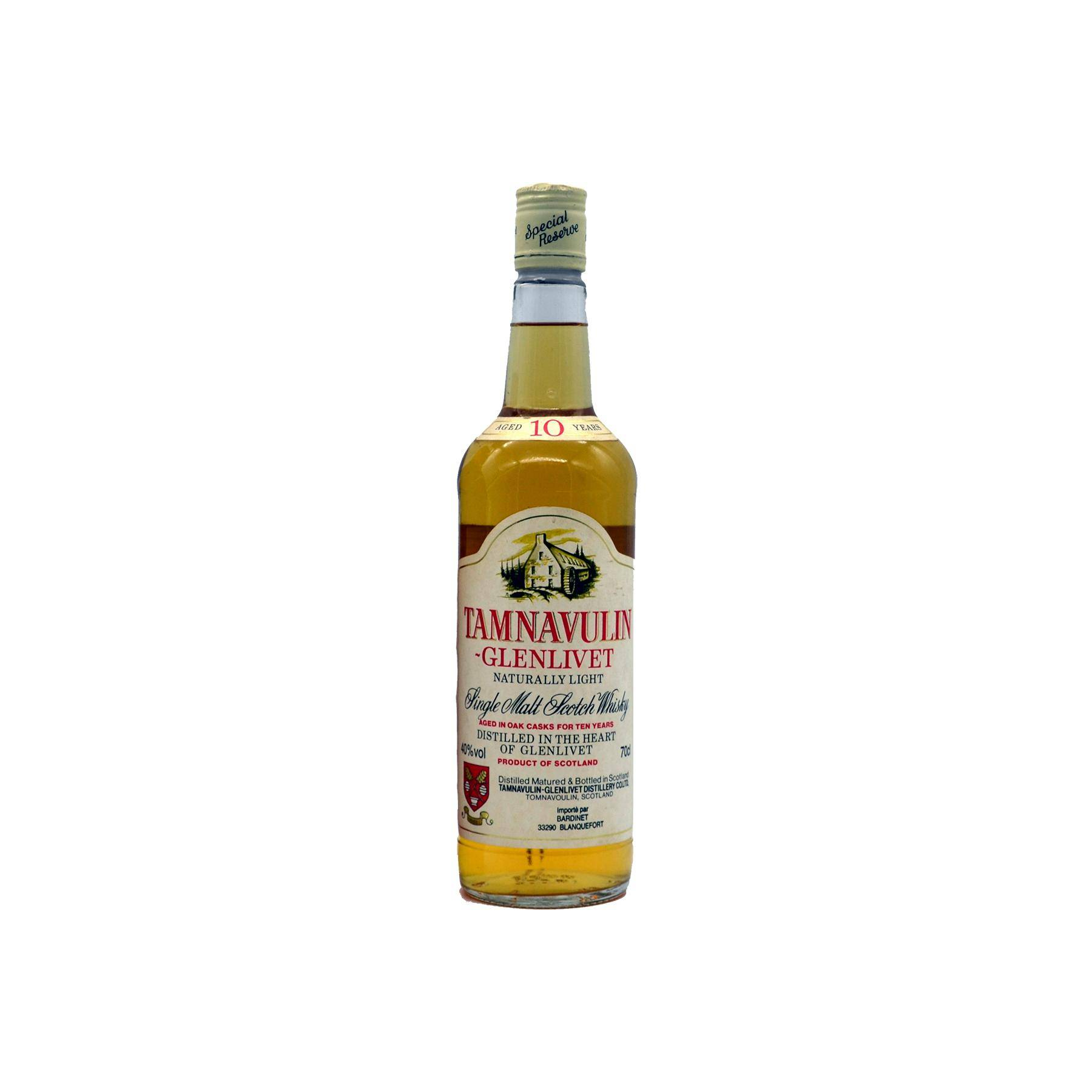 Tamnavulin 10 Years Single Malt Whisky