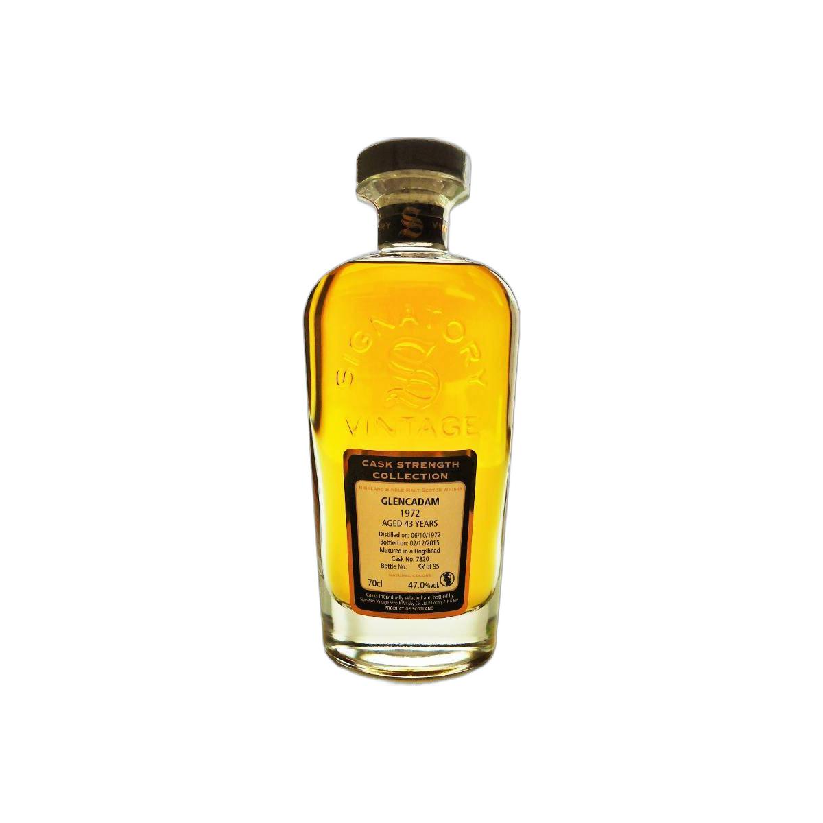 Glencadam 1972 43 Years Single Malt Whisky
