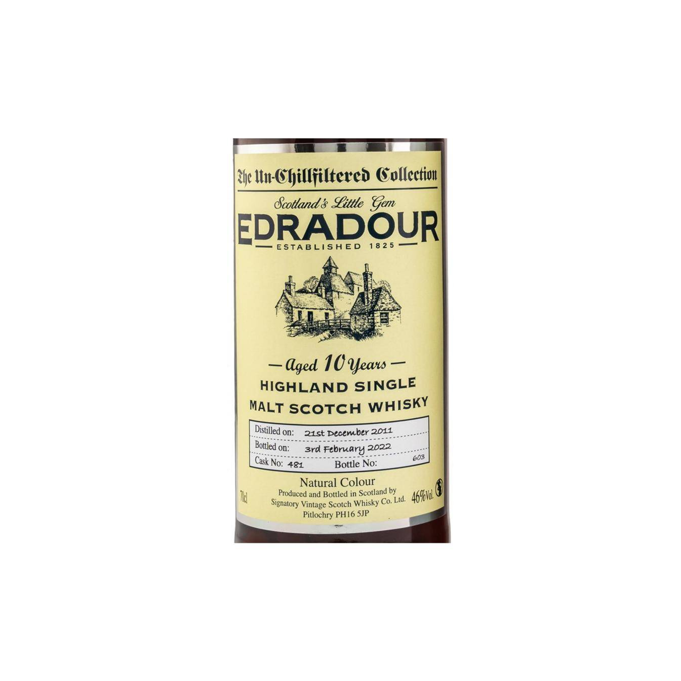 Edradour The Un-Chillfiltered Collection 2011 10 Years Single Malt Whisky 3