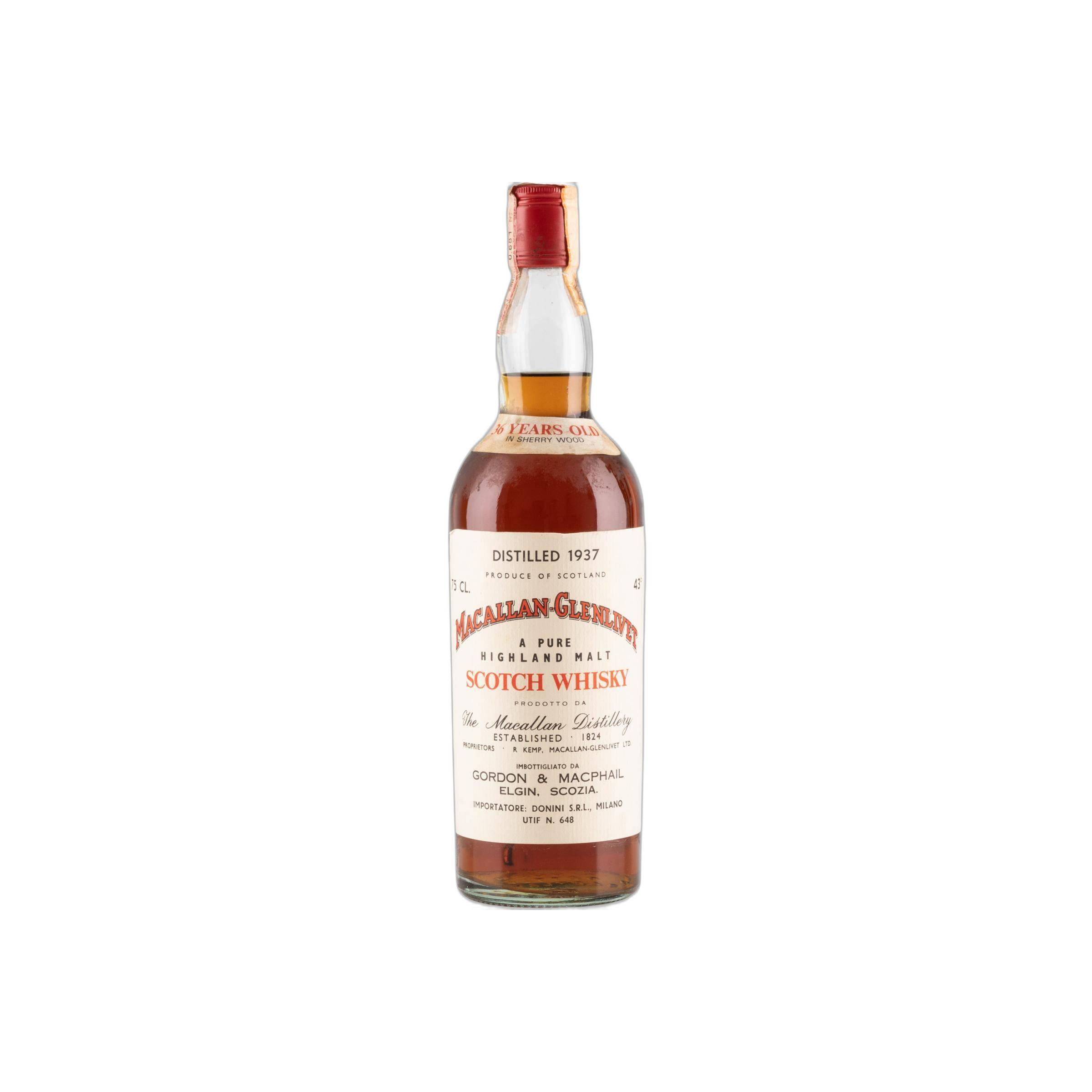 The Macallan 1937 36 Years Single Malt Whisky