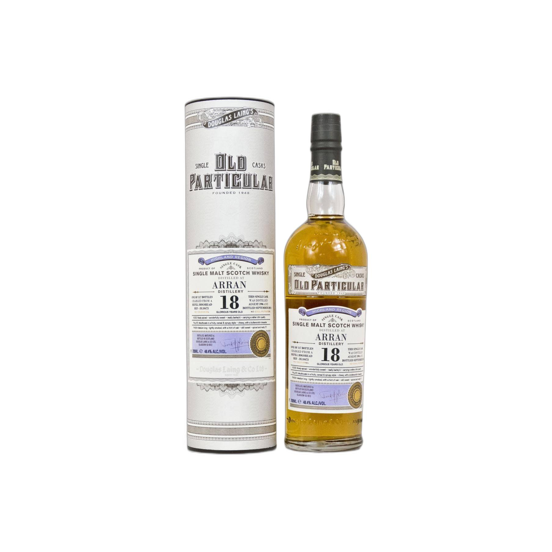 Arran Old Particular 1996 18 Years Single Malt Whisky 2