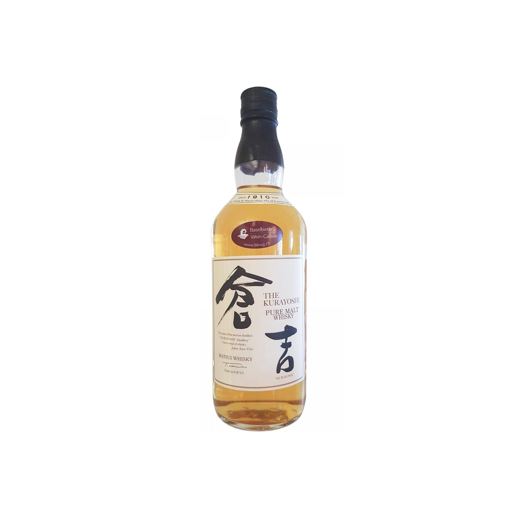 The Kurayoshi Pure Malt Whisky