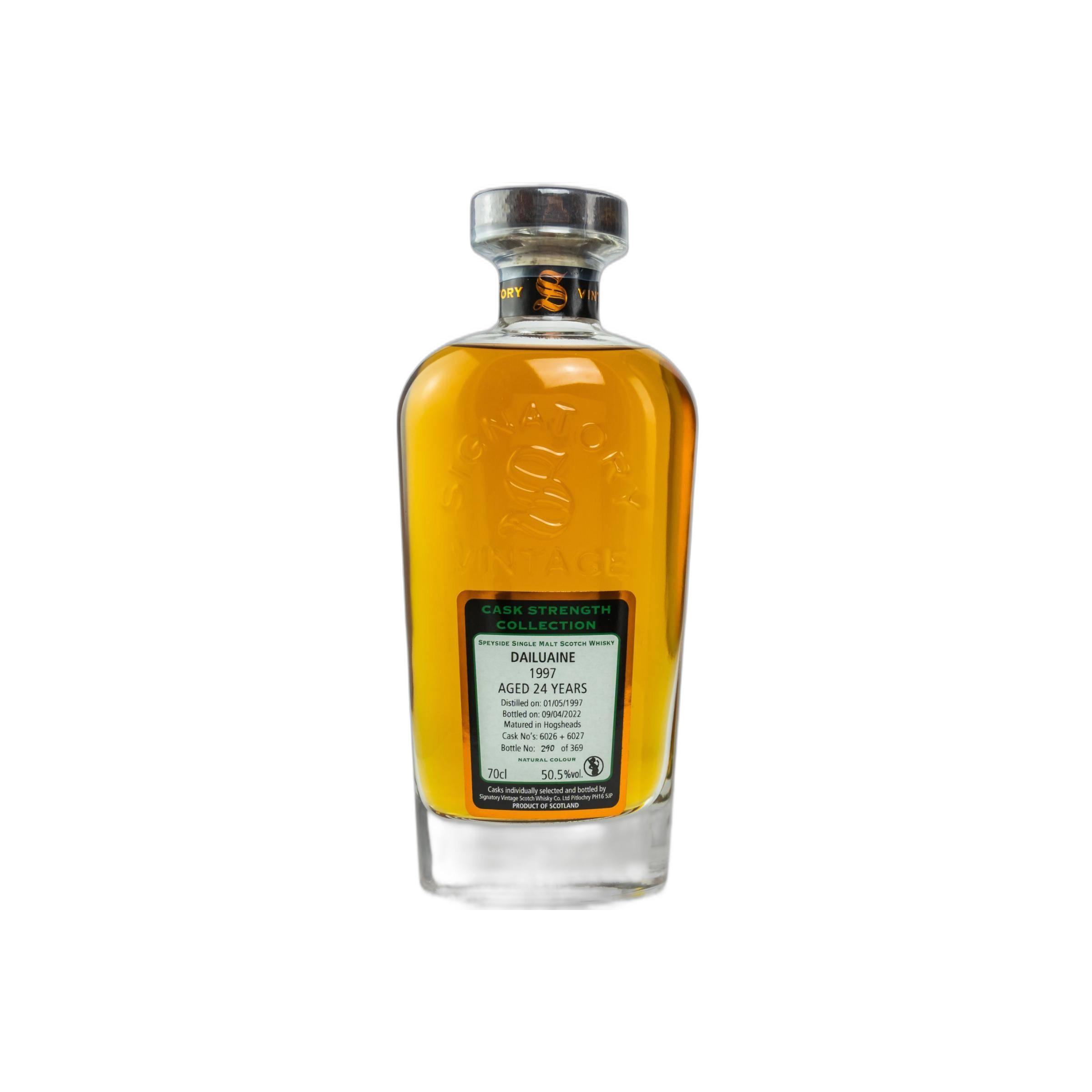 Dailuaine Cask Strength Collection 1997 24 Years Single Malt Whisky