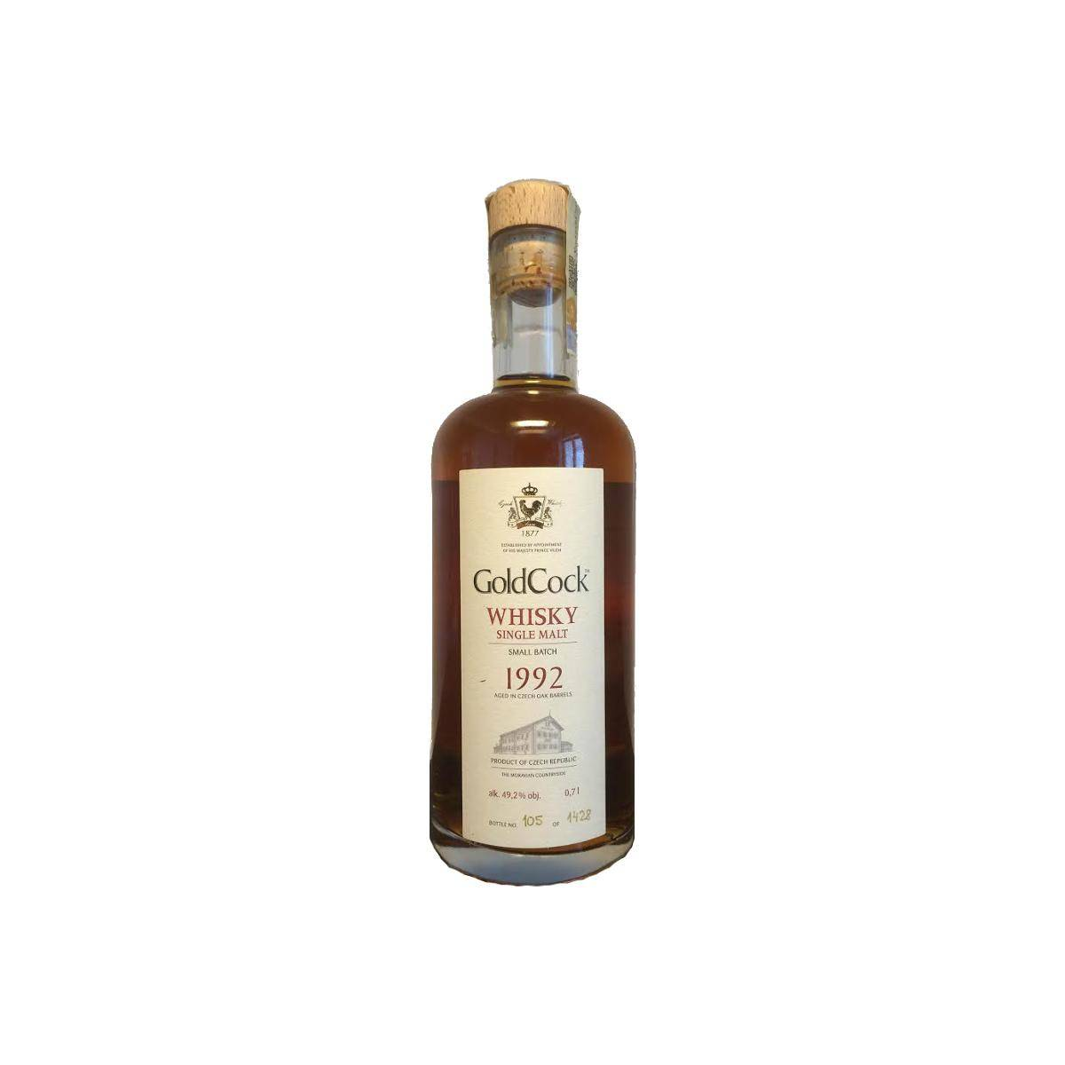 Gold Cock Small Batch 1992 22 Years Single Malt Whisky