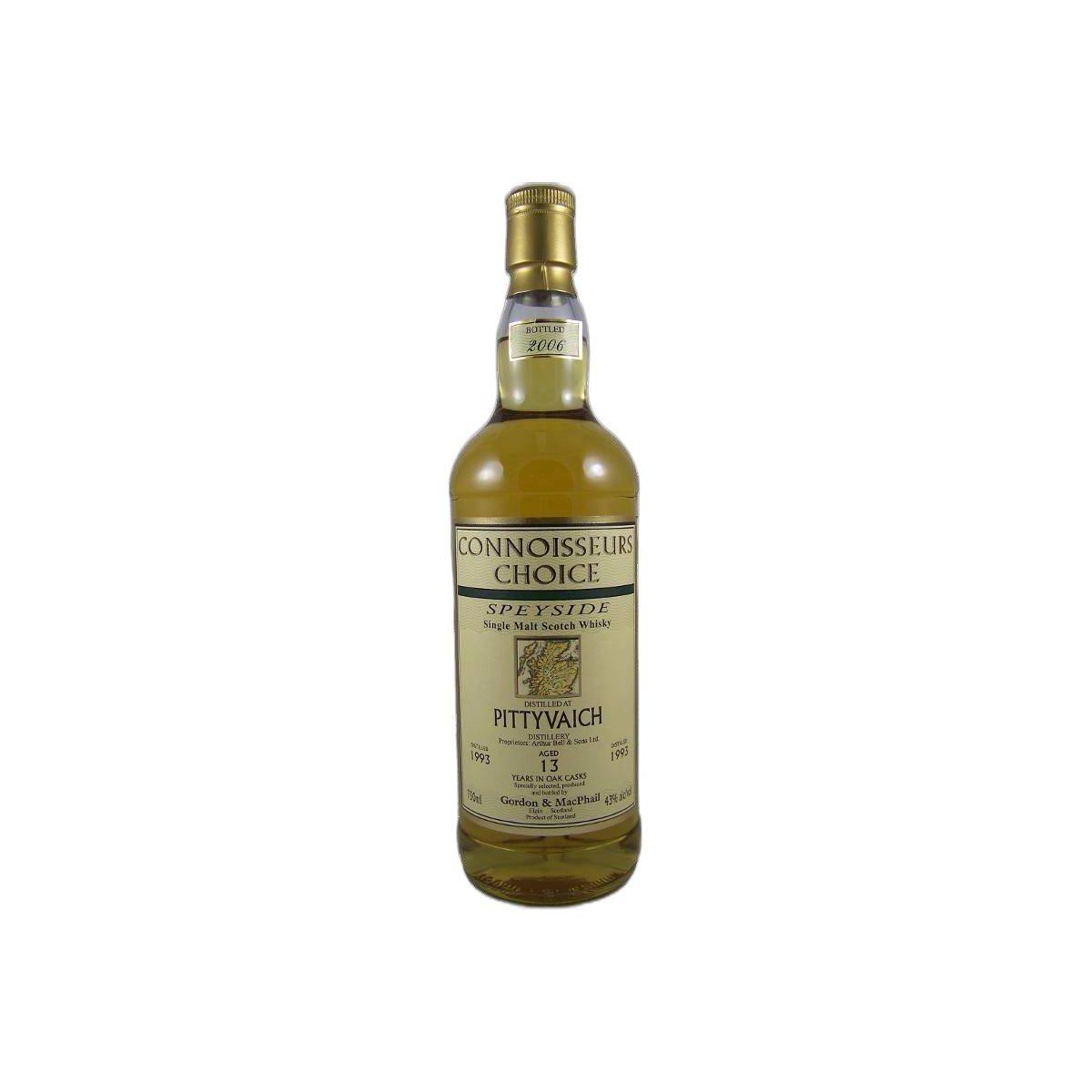 Pittyvaich Connoisseurs Choice 1993 13 Years Single Malt Whisky