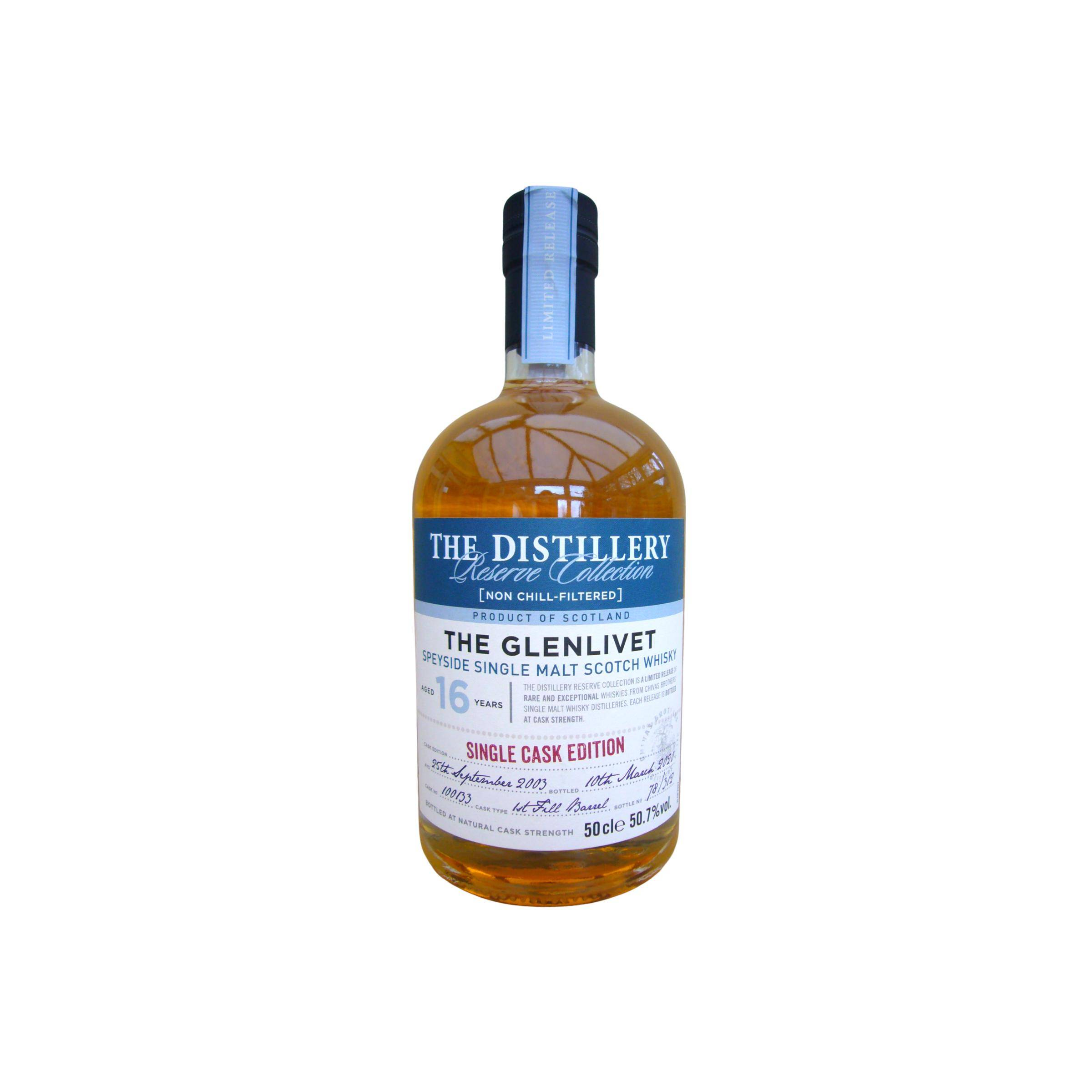 The Glenlivet 2003 16 Years Single Malt Whisky