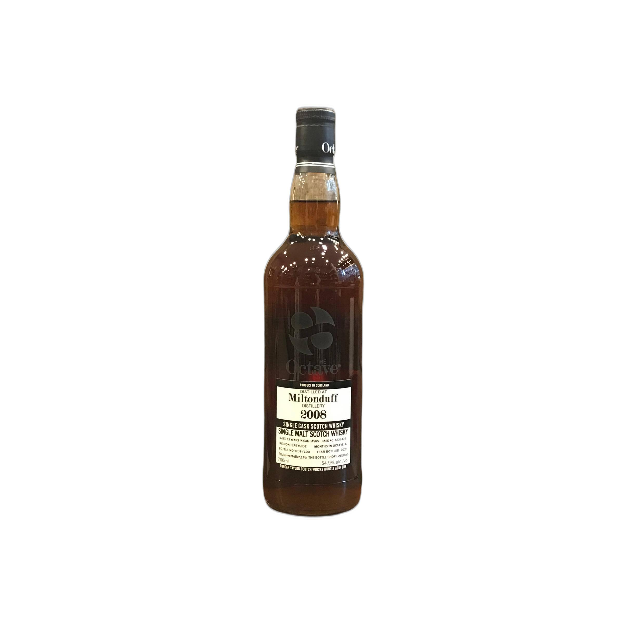 Miltonduff The Octave 2008 12 Years Single Malt Whisky