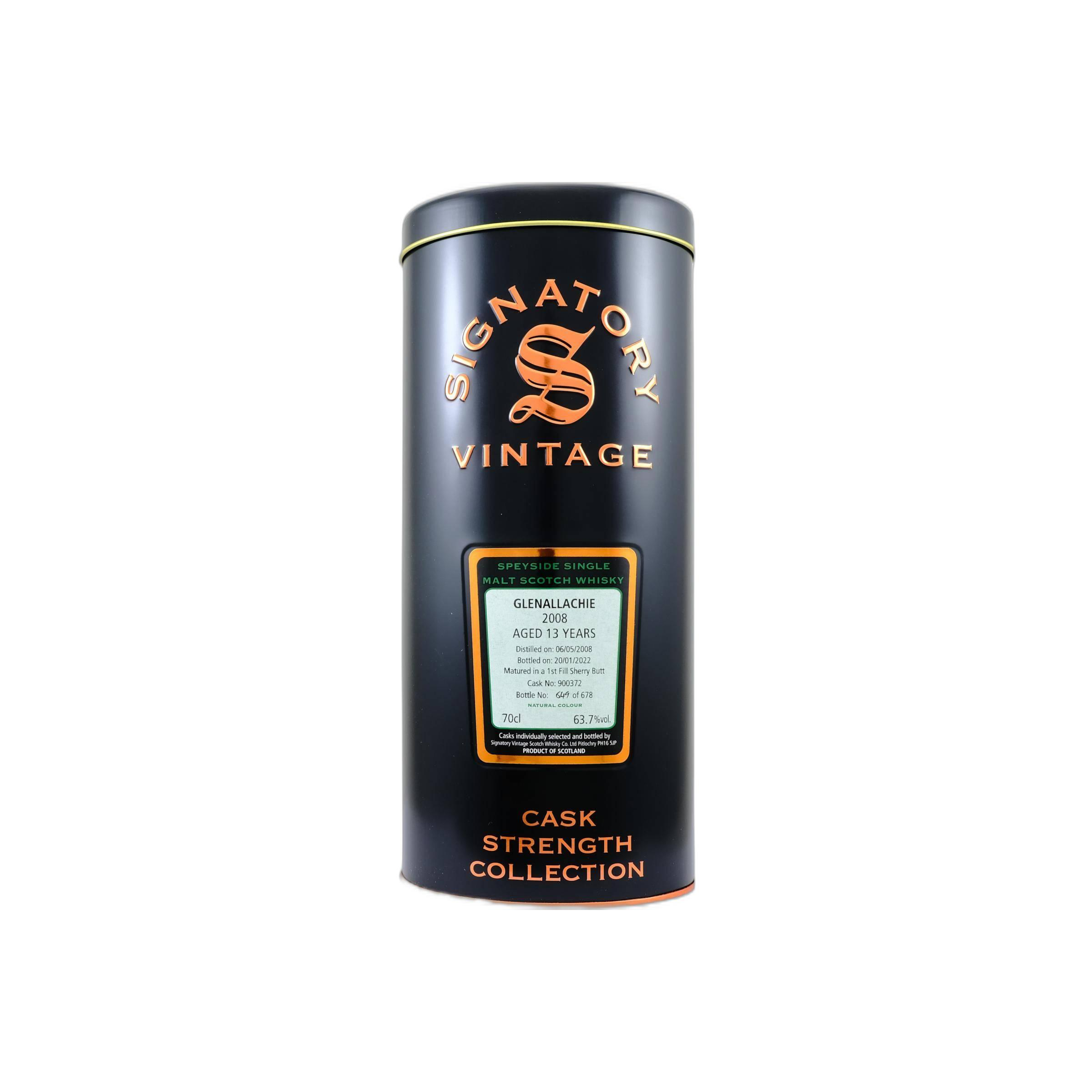 The GlenAllachie Cask Strength Collection 2008 13 Years Single Malt Whisky 2