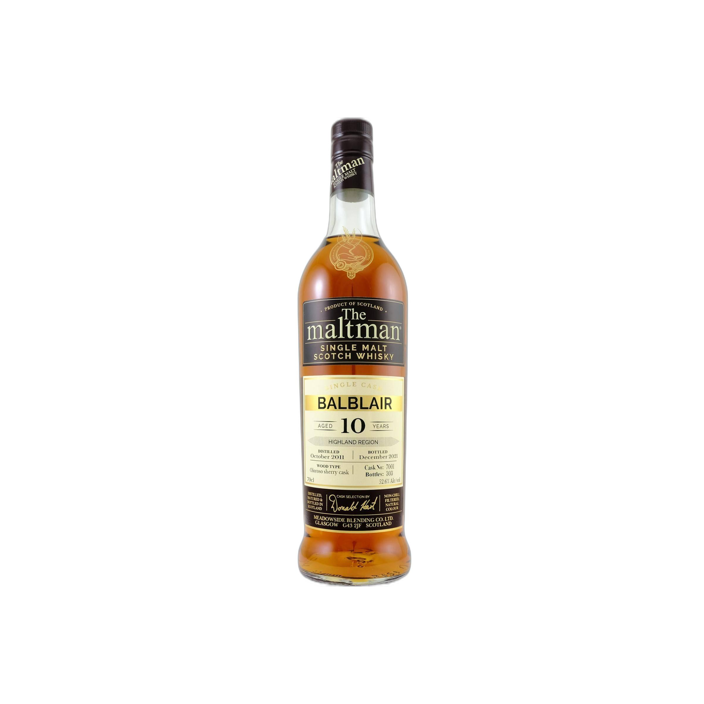 Balblair 2011 10 Years Single Malt Whisky