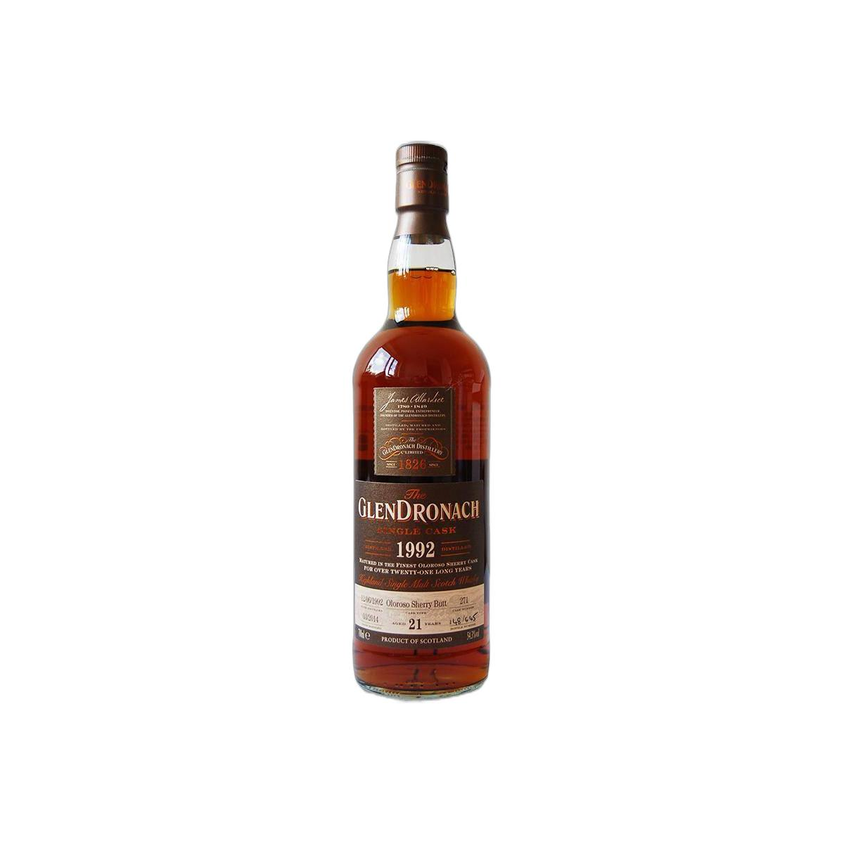 GlenDronach Single Cask 1992 21 Years Single Malt Whisky