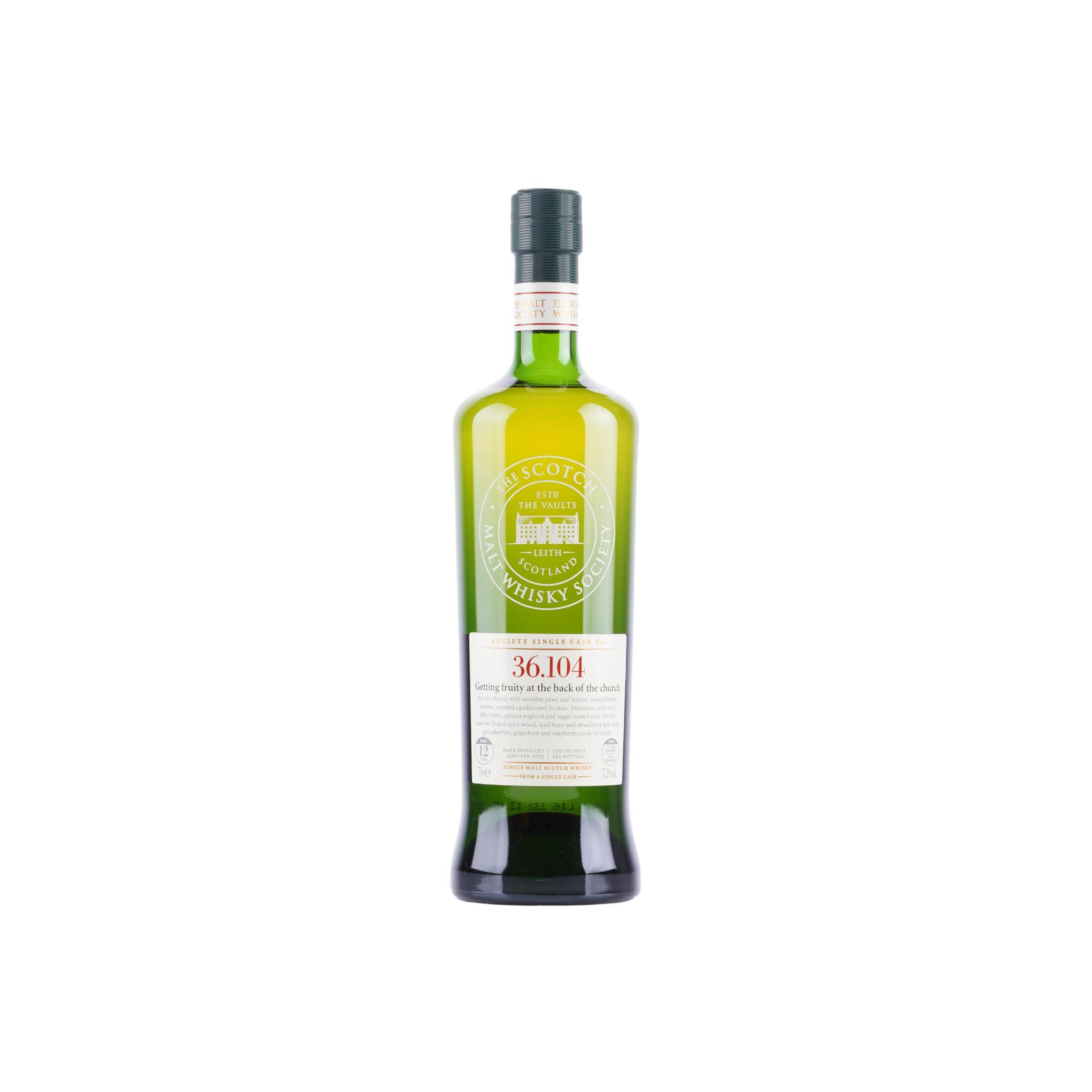 The Scotch Malt Whisky Society 2003 12 Years Single Malt Whisky