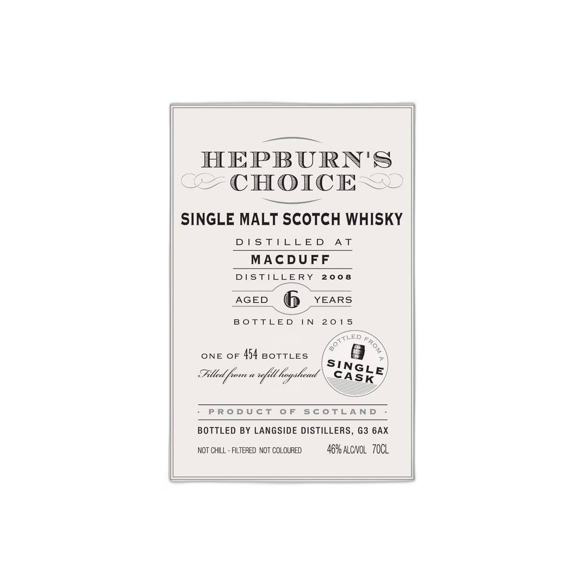 Macduff 2008 6 Years Single Malt Whisky 2