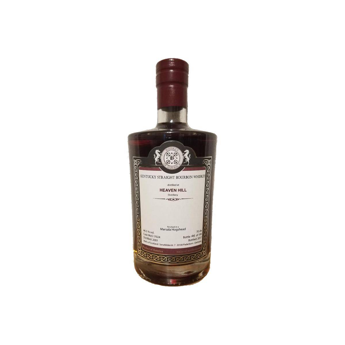 Heaven Hill 2001 MoS