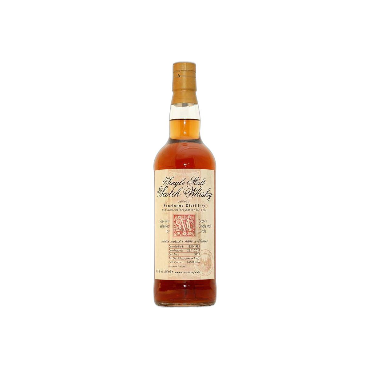 Benrinnes 1995 19 Years Single Malt Whisky